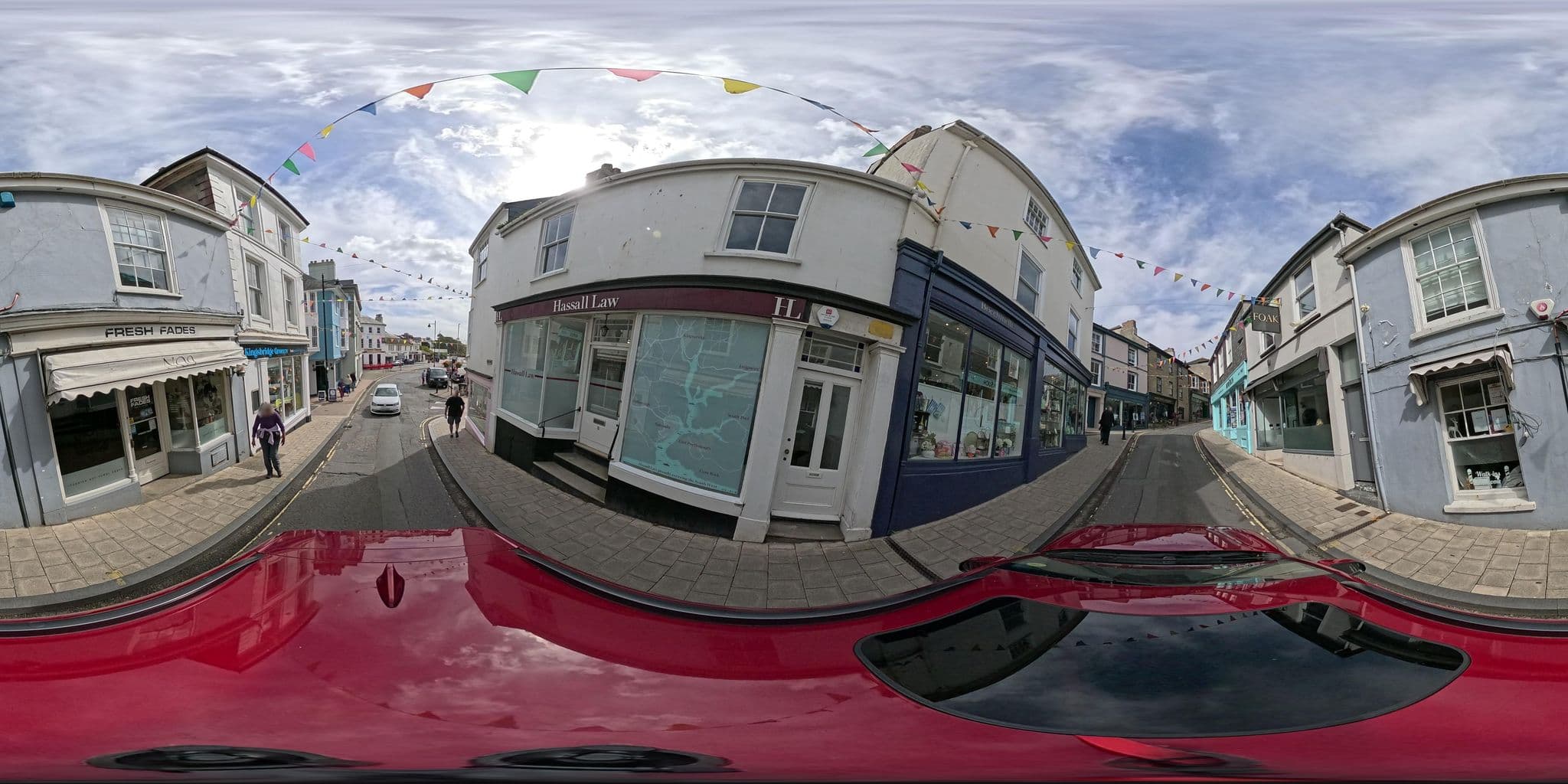 Street view near Fulfords Holiday Cottages, Kingsbridge — © southglos (CC BY-SA · Mapillary)