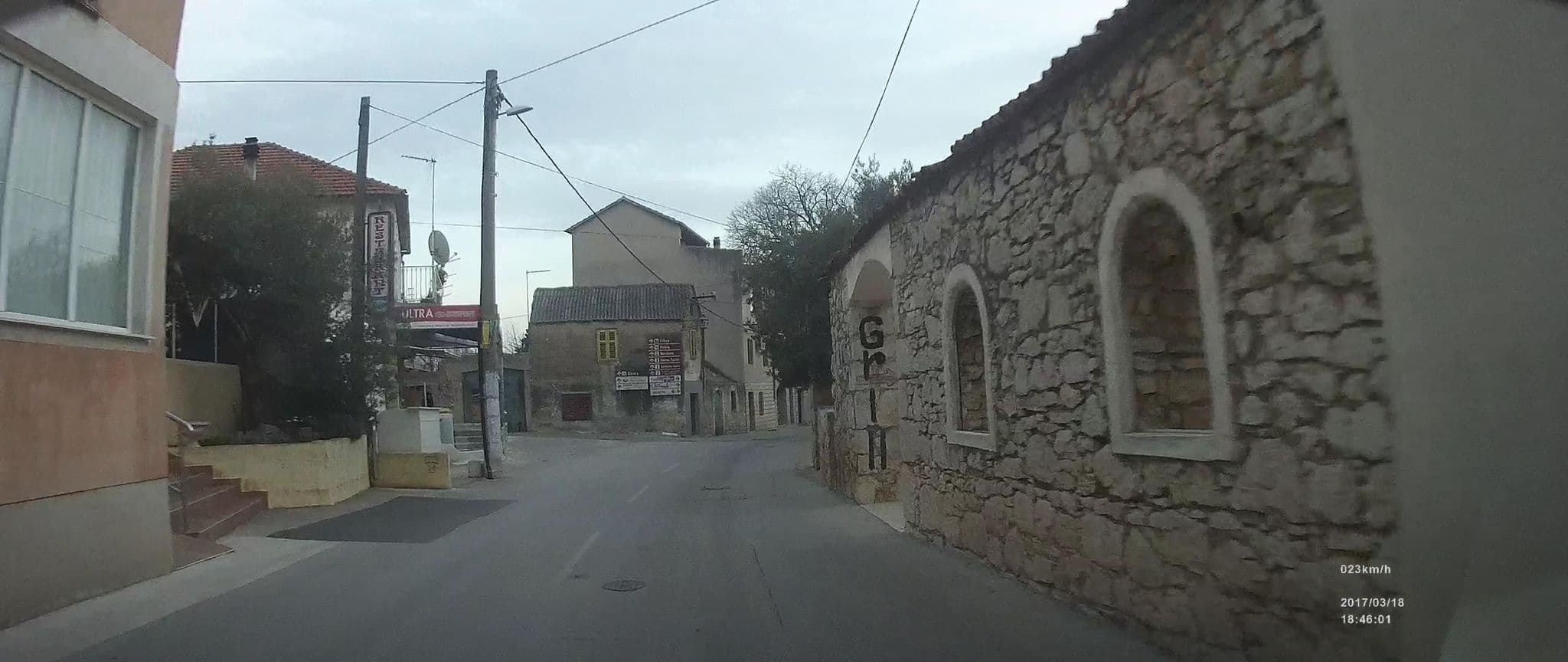 Street view near Marin, Pakoštane — © idelac (CC BY-SA · Mapillary)