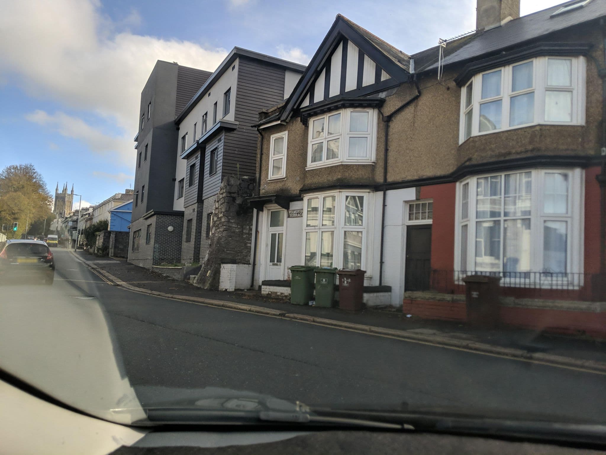 Street view near Derry Villas, Plymouth — © WaggyDog (CC BY-SA · Mapillary)