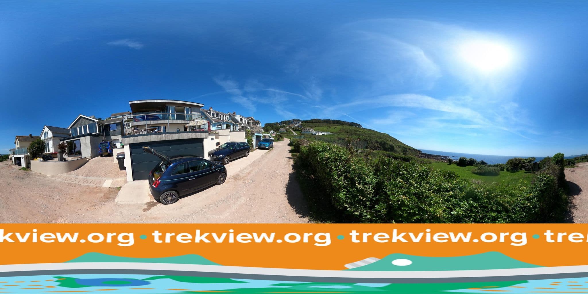 Street view near Heybrook Guest House, Wembury — © trekviewed (CC BY-SA · Mapillary)