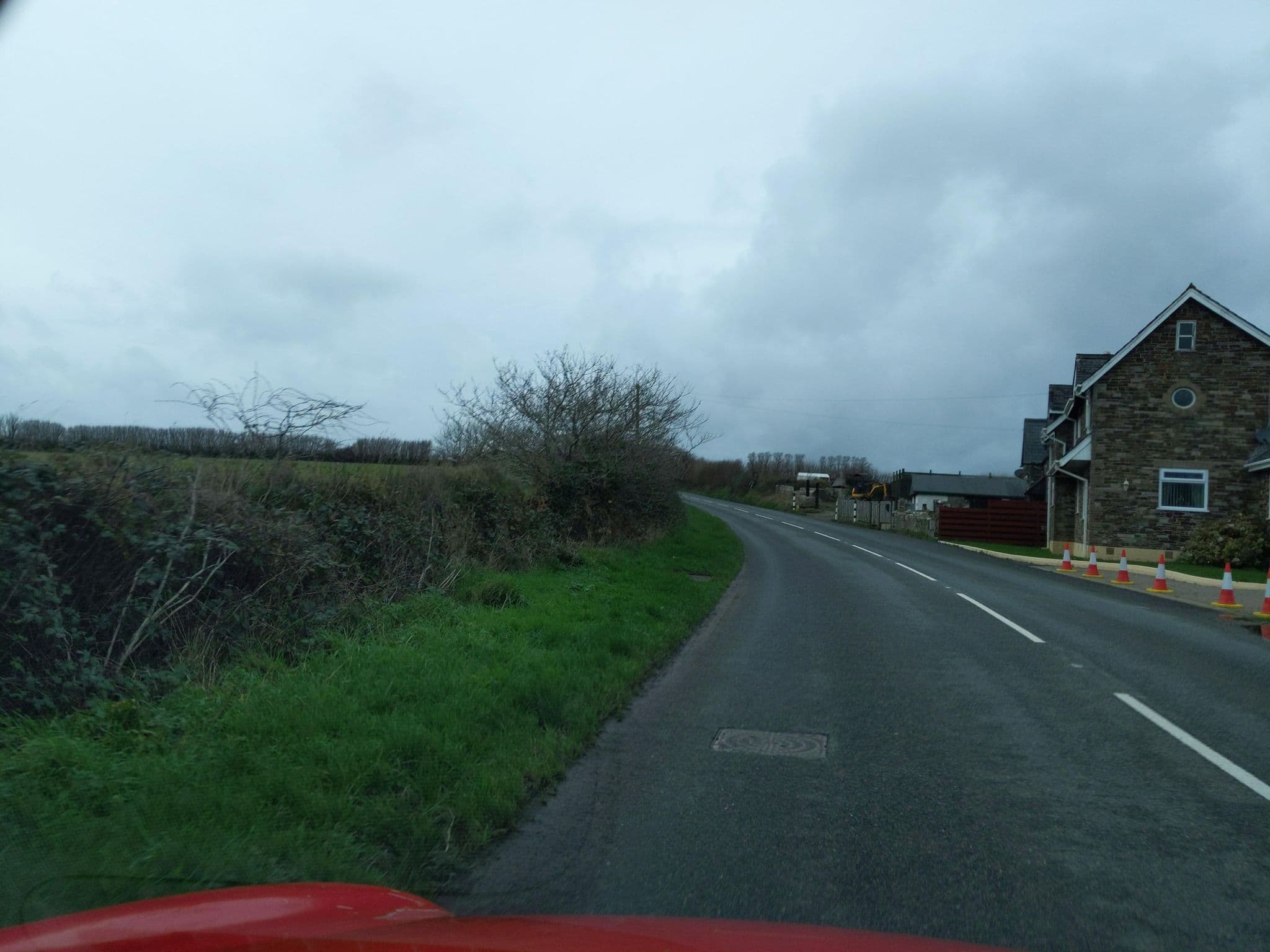 Street view near Greystone Pool Bed and Breakfast, Polperro — © WaggyDog (CC BY-SA · Mapillary)