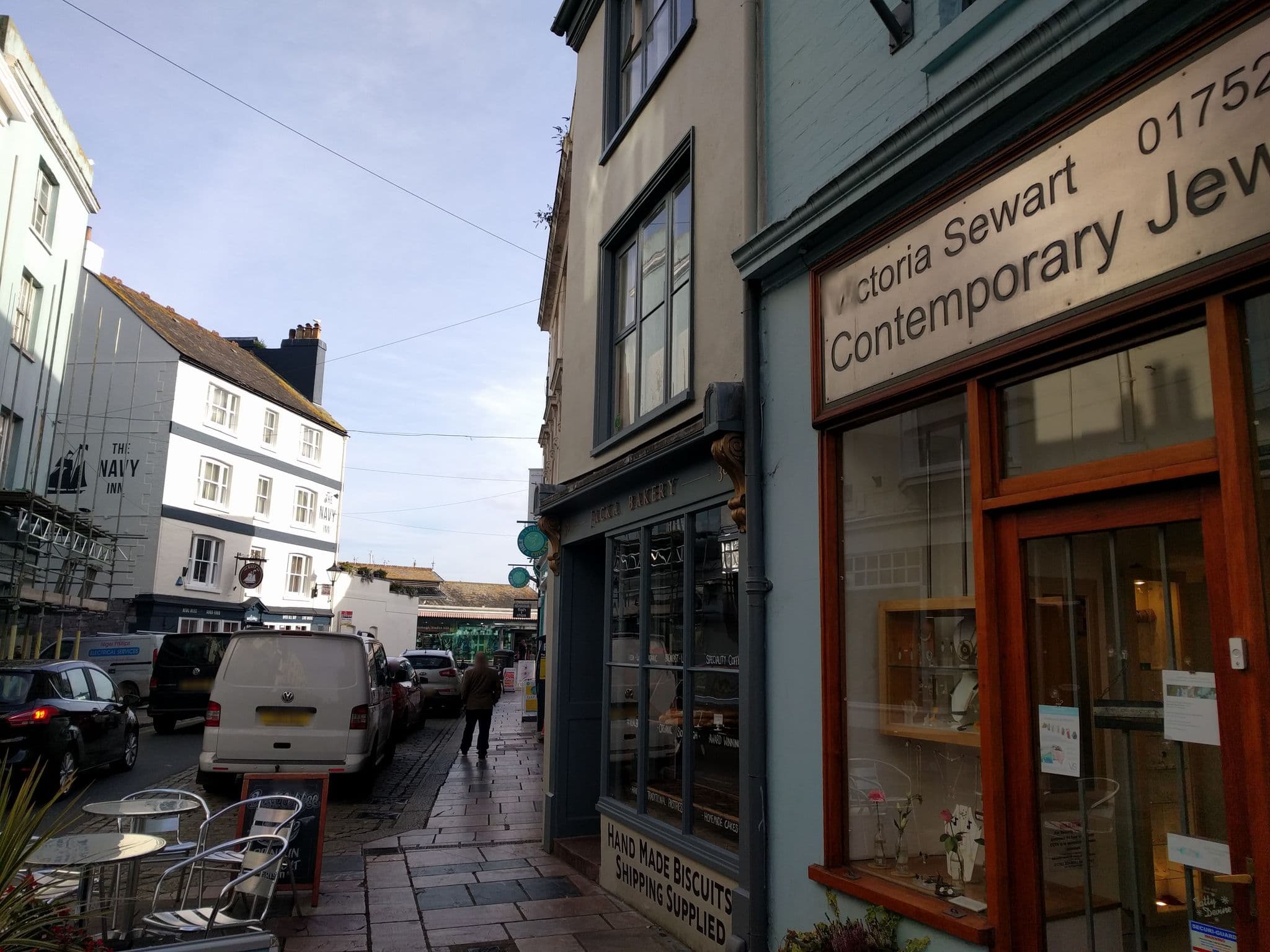 Street view near The Barbican Penthouse, Plymouth — © ebel (CC BY-SA · Mapillary)