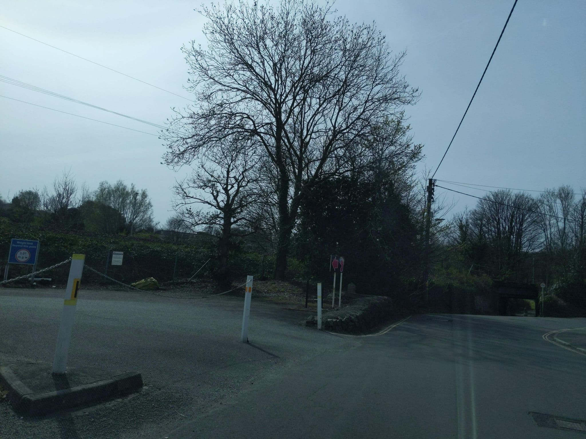 Street view near Elfordleigh Hotel Golf Leisure, Plympton — © WaggyDog (CC BY-SA · Mapillary)