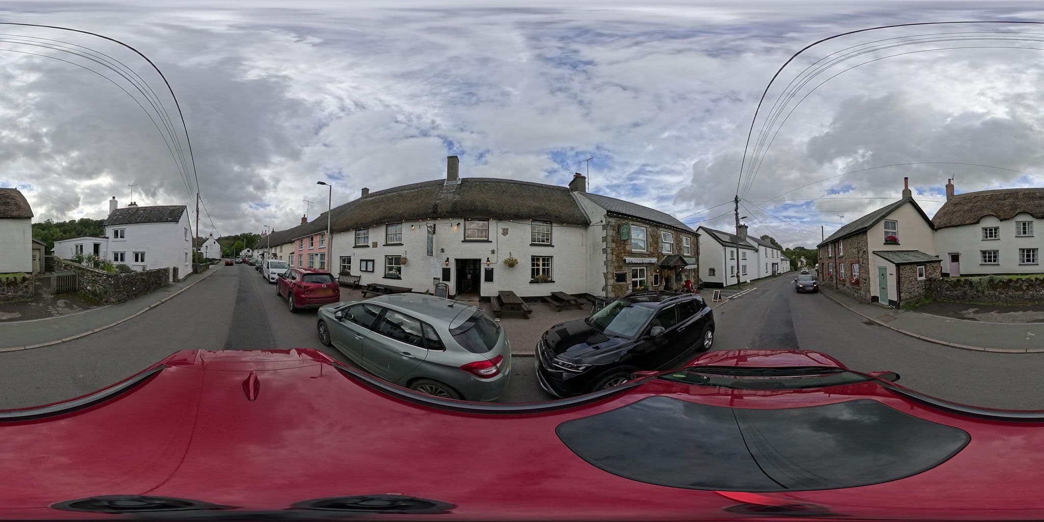 Street view near Brookside Cottage, Okehampton — © southglos (CC BY-SA · Mapillary)