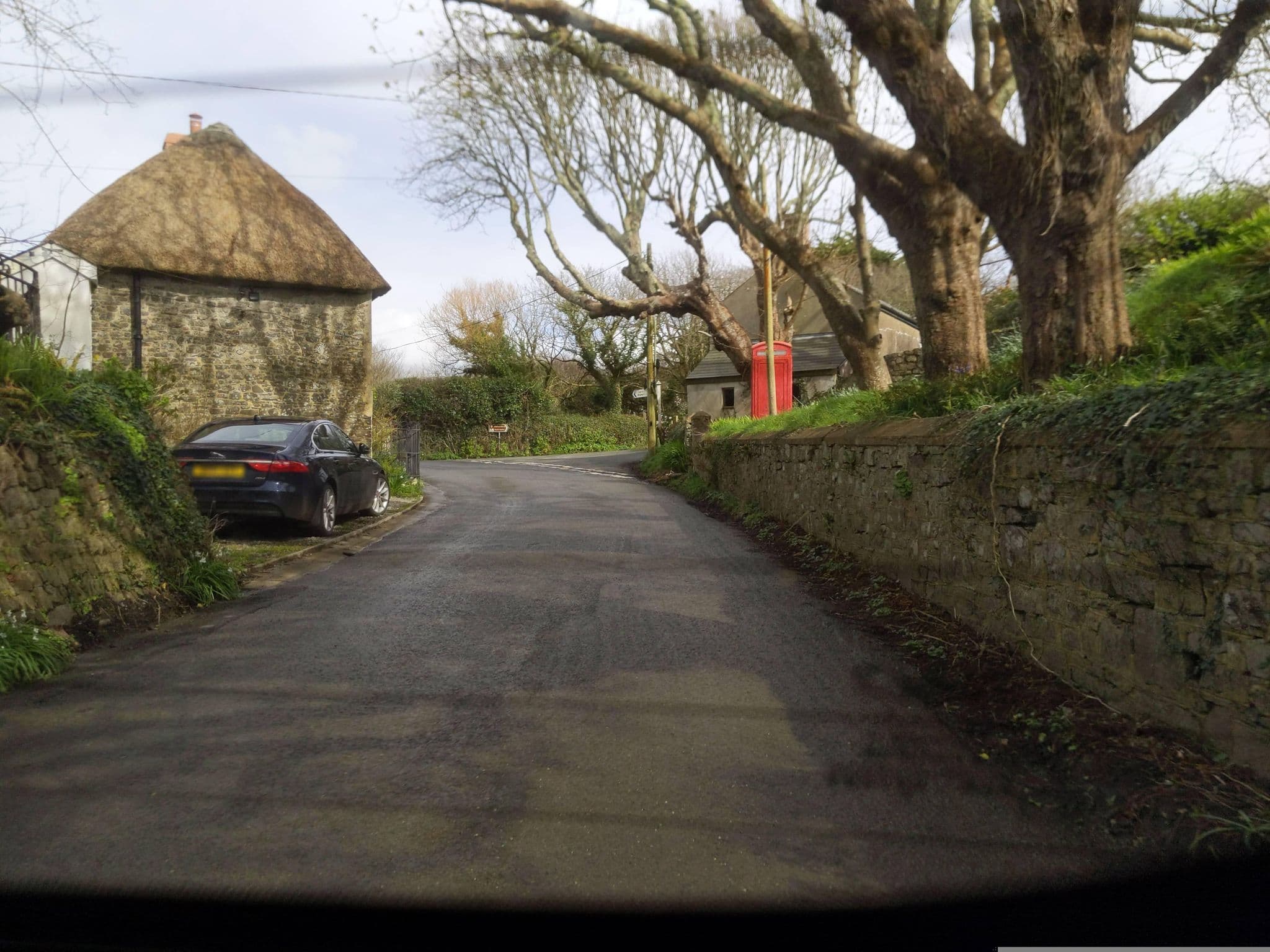 Street view near Clouds Bed and Breakfast, Flexbury — © WaggyDog (CC BY-SA · Mapillary)