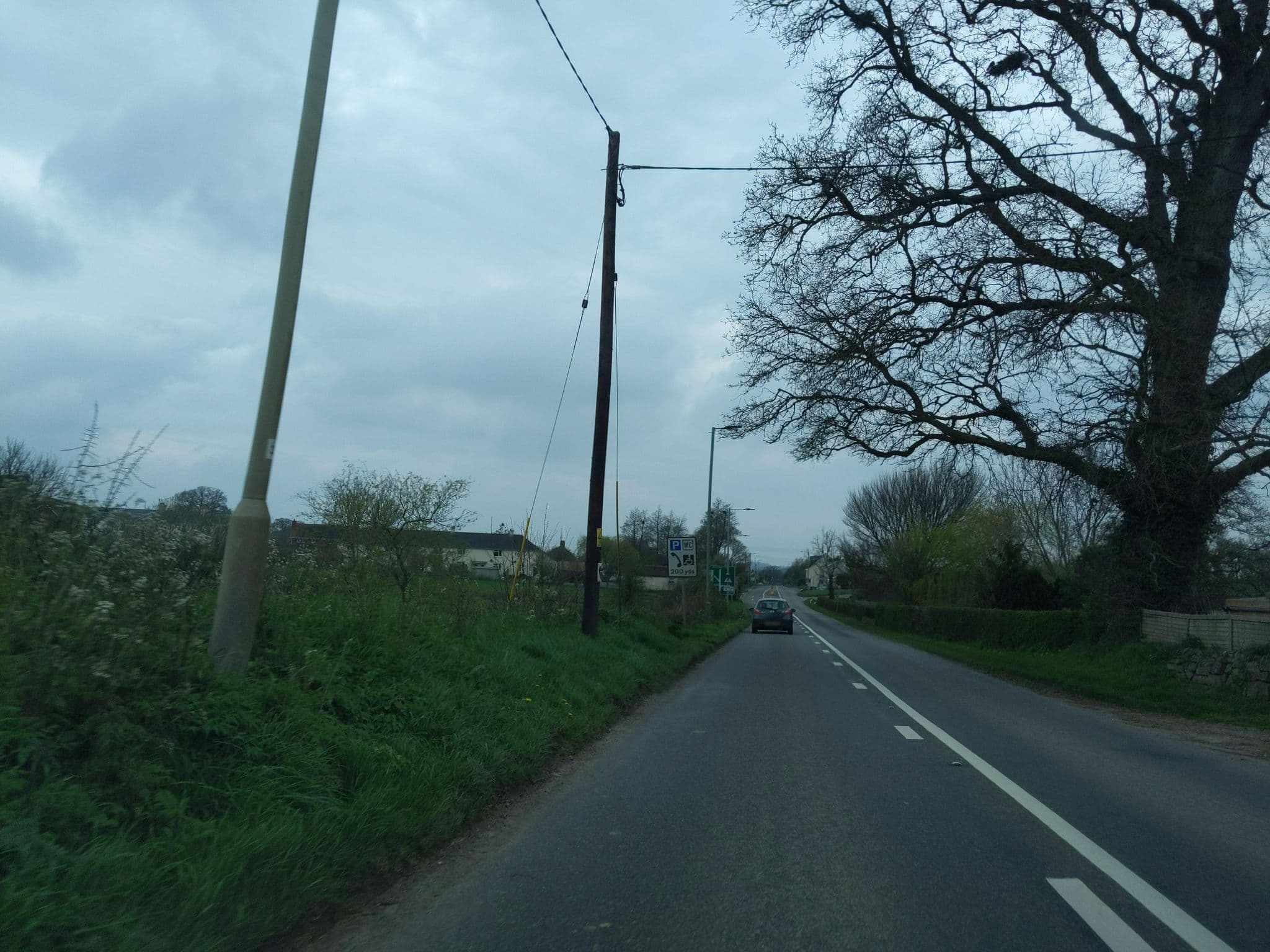 Street view near Woolsgrove Court, Copplestone — © WaggyDog (CC BY-SA · Mapillary)