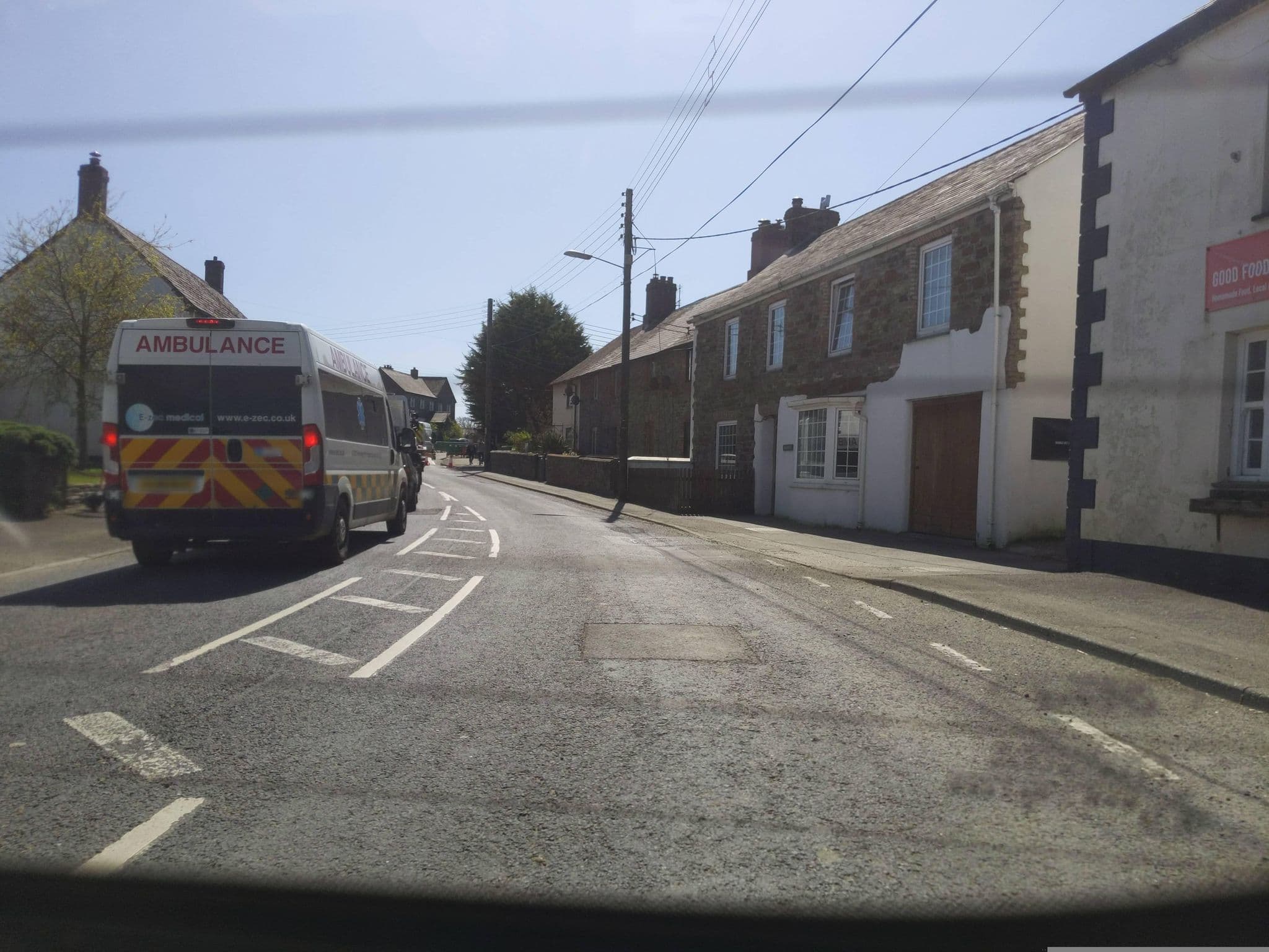 Street view near Ivy Leaf Holiday Cottages, Flexbury — © WaggyDog (CC BY-SA · Mapillary)