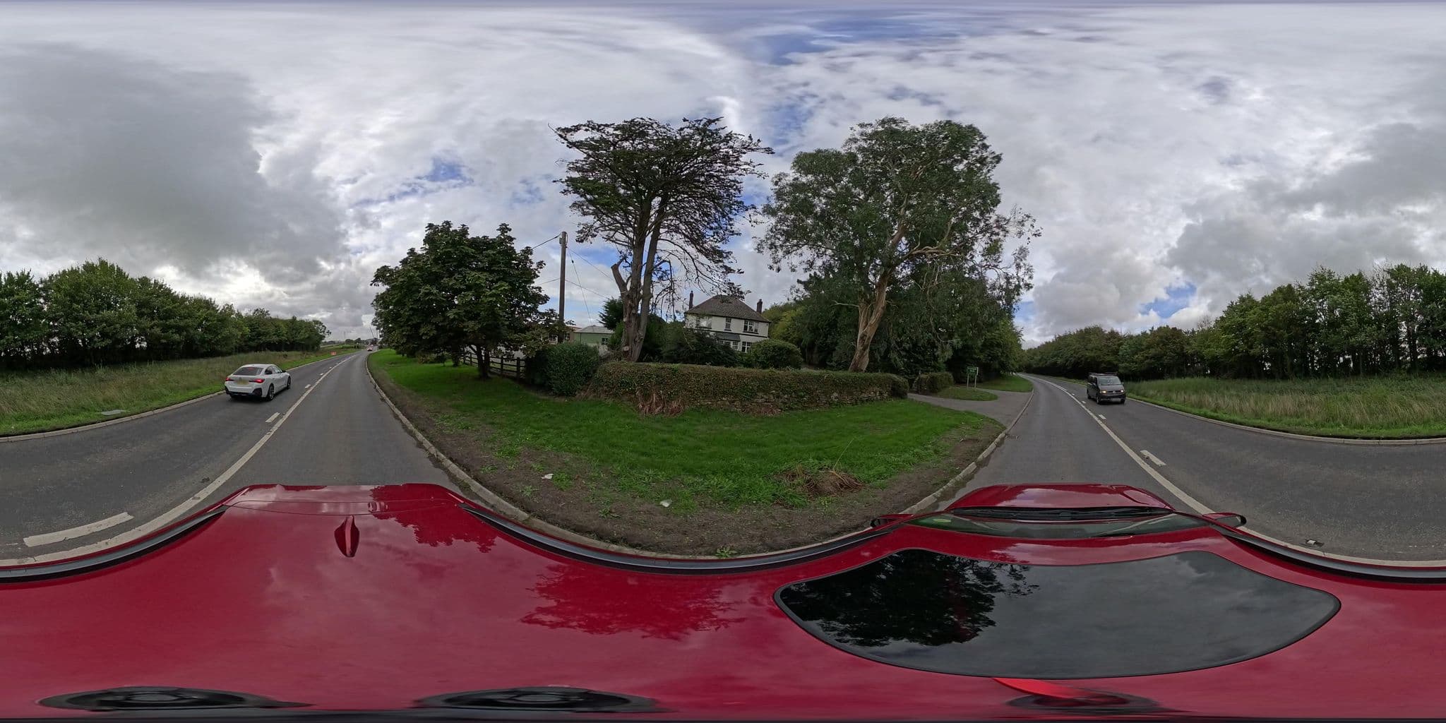 Street view near Northlake B&B, Stockley Hamlets, Okehampton — © southglos (CC BY-SA · Mapillary)