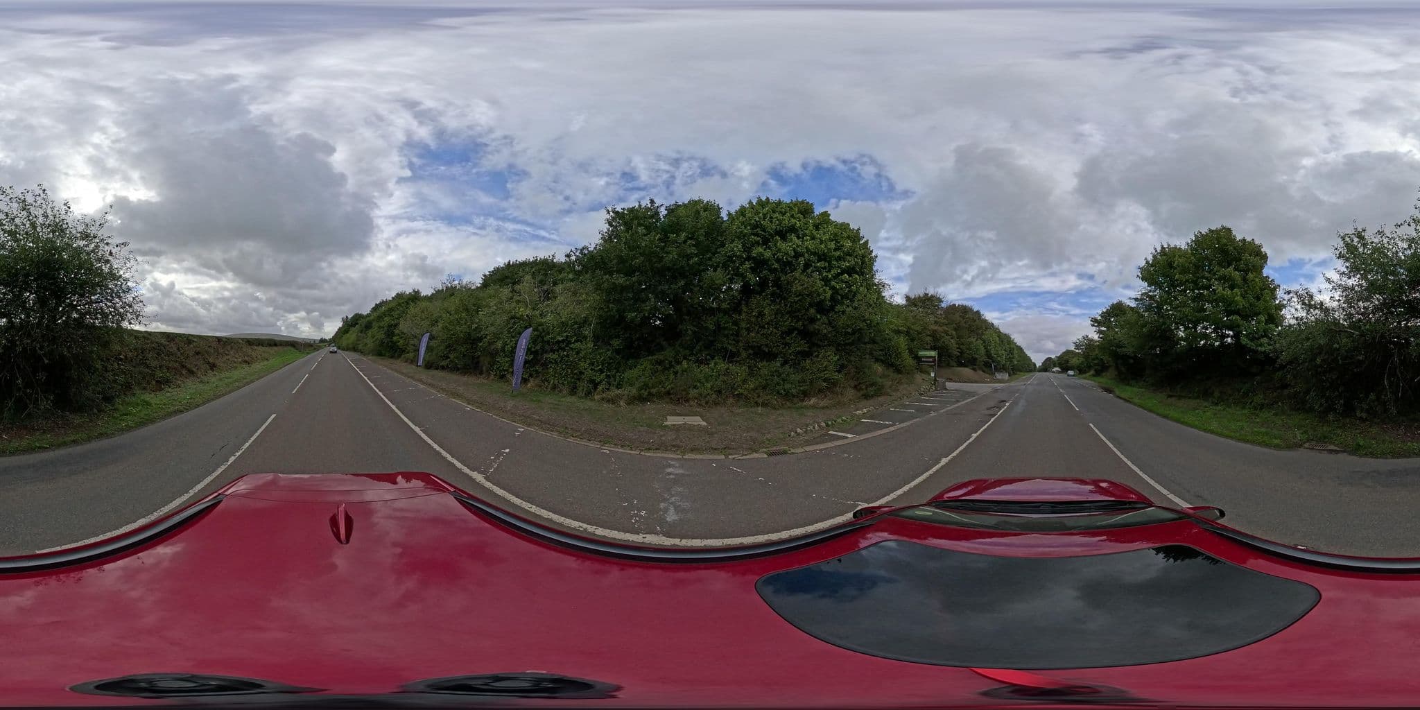 Street view near Dartmoor View Holiday Park, Chagford — © southglos (CC BY-SA · Mapillary)