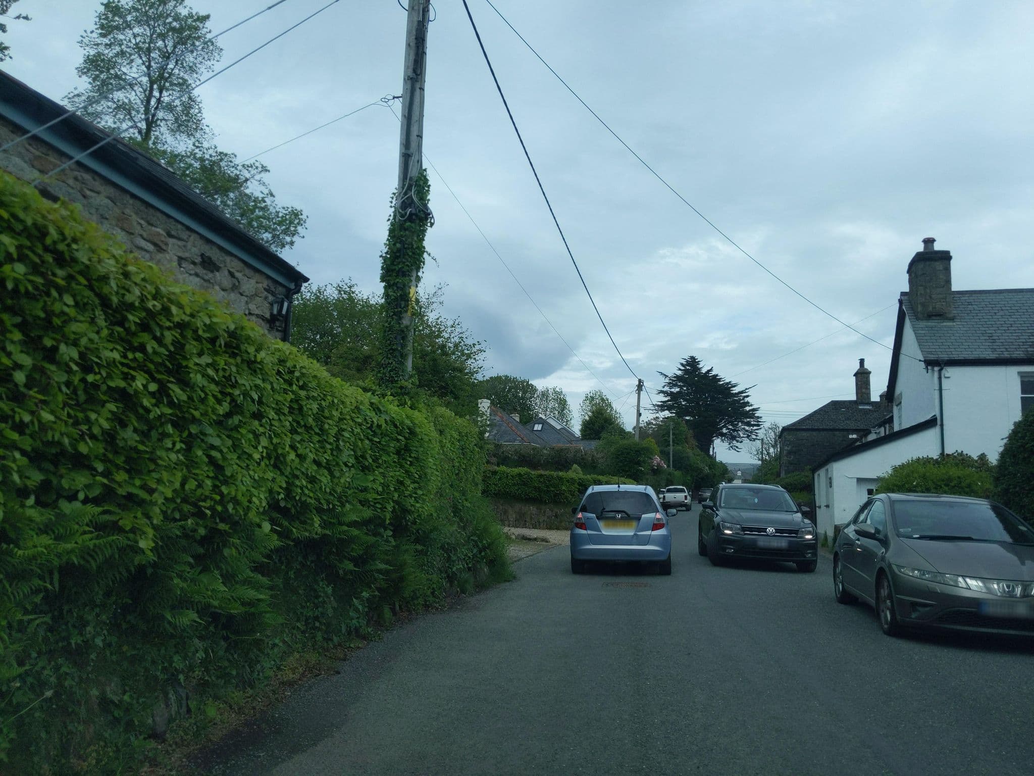 Street view near Town Farm Bed & Breakfast, Tavistock — © WaggyDog (CC BY-SA · Mapillary)