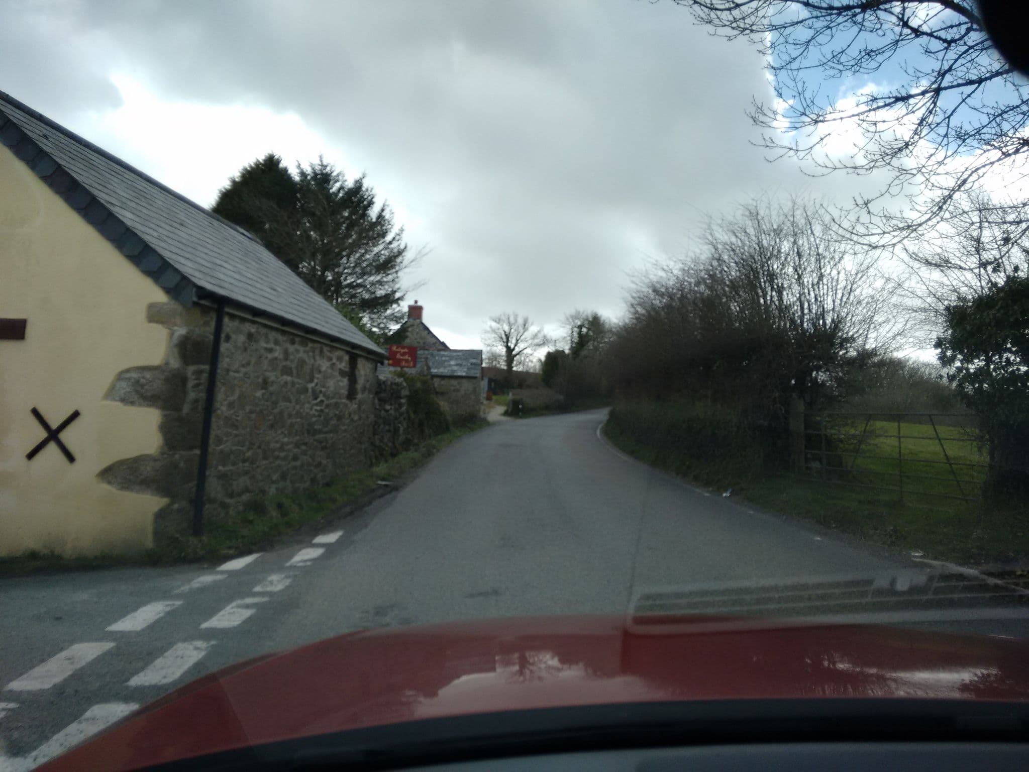 Street view near Redgate Smithy B&B, Dobwalls — © rob (CC BY-SA · Mapillary)