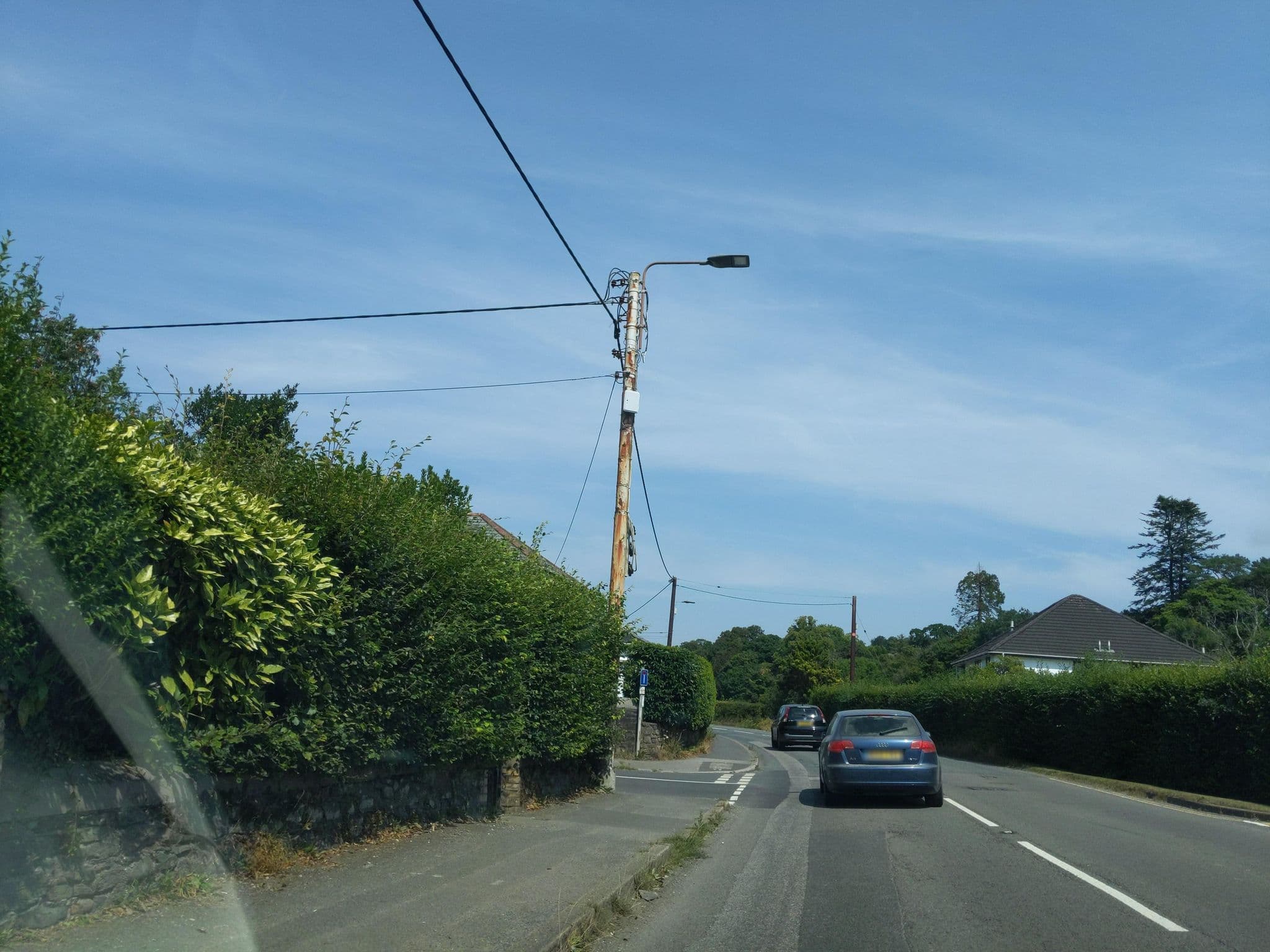 Street view near The Hollies Guesthouse, Tavistock — © WaggyDog (CC BY-SA · Mapillary)