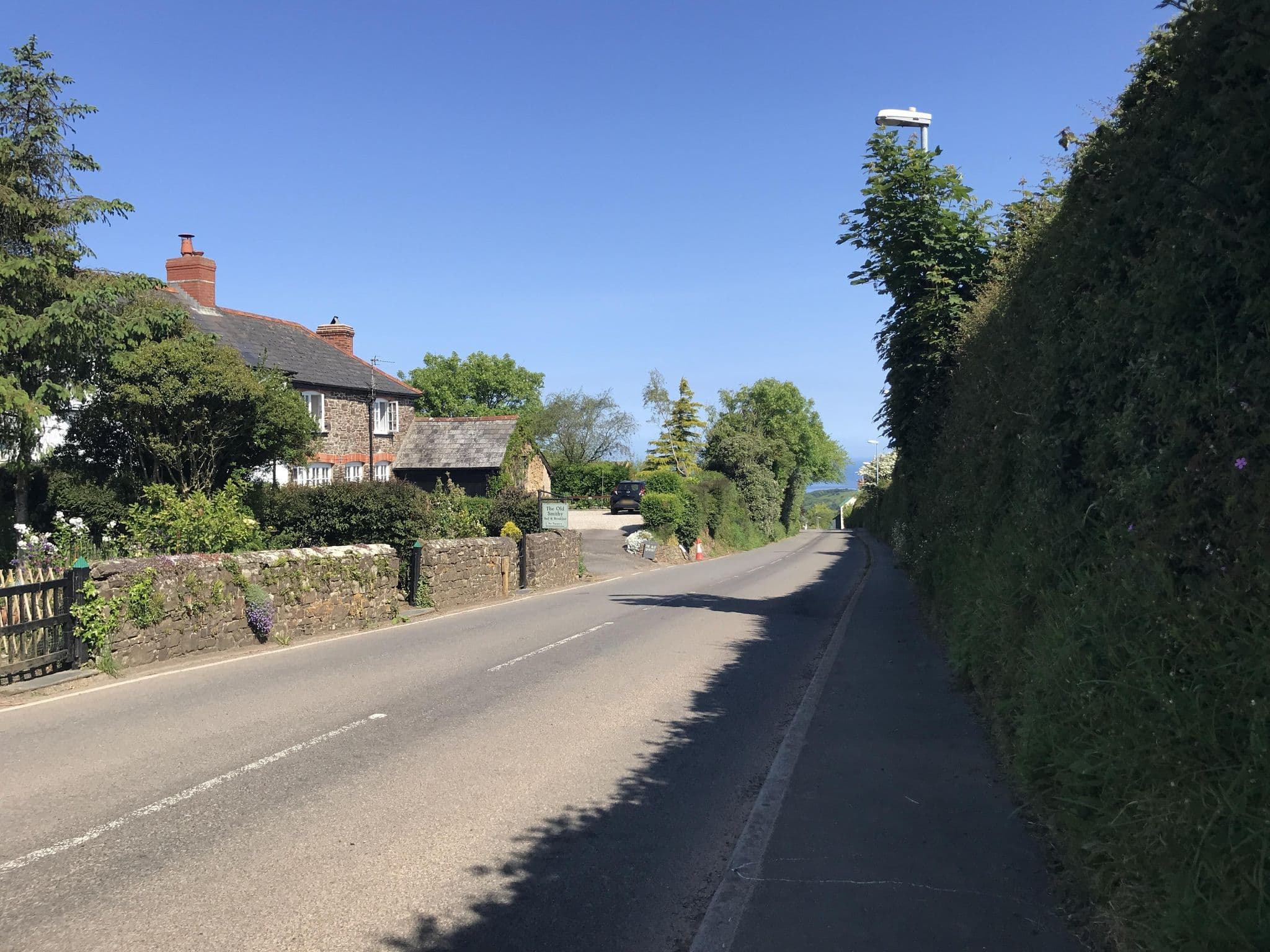 Street view near The Old Smithy Bed & Breakfast, Northam — © miguel_andrade (CC BY-SA · Mapillary)