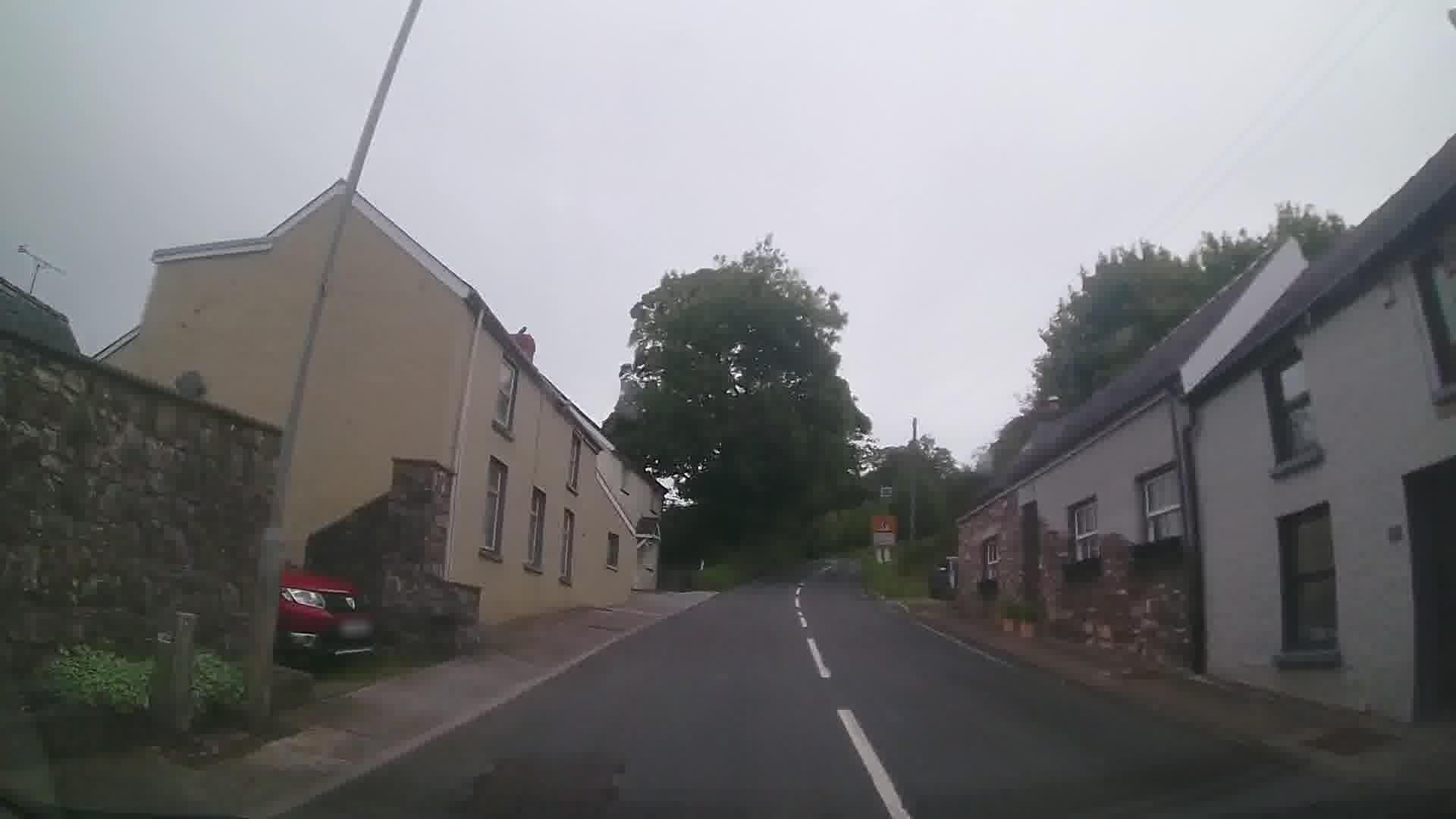 Street view near Hills Farm B&B Laugharne, Saint Clears — © trigpoint (CC BY-SA · Mapillary)