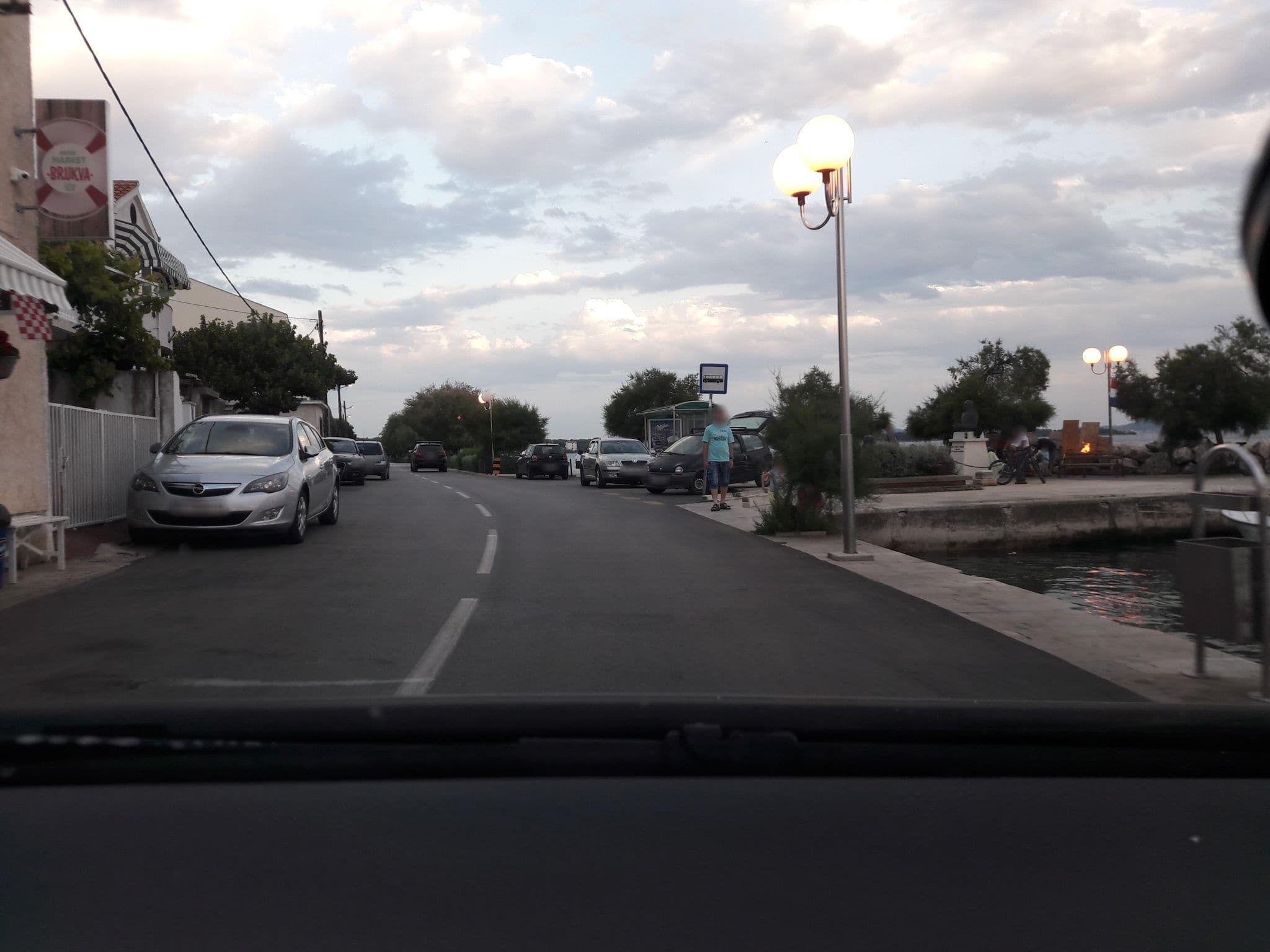 Street view near Villa Mlinica, Zadar