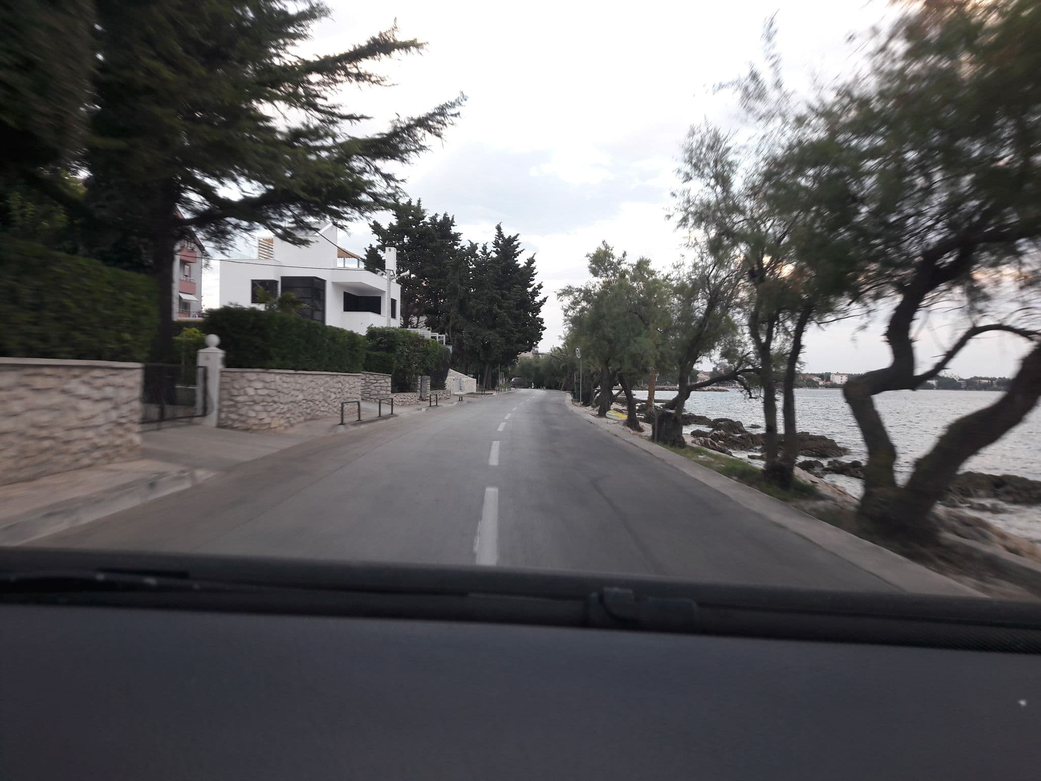 Street view near Basioli, Zadar