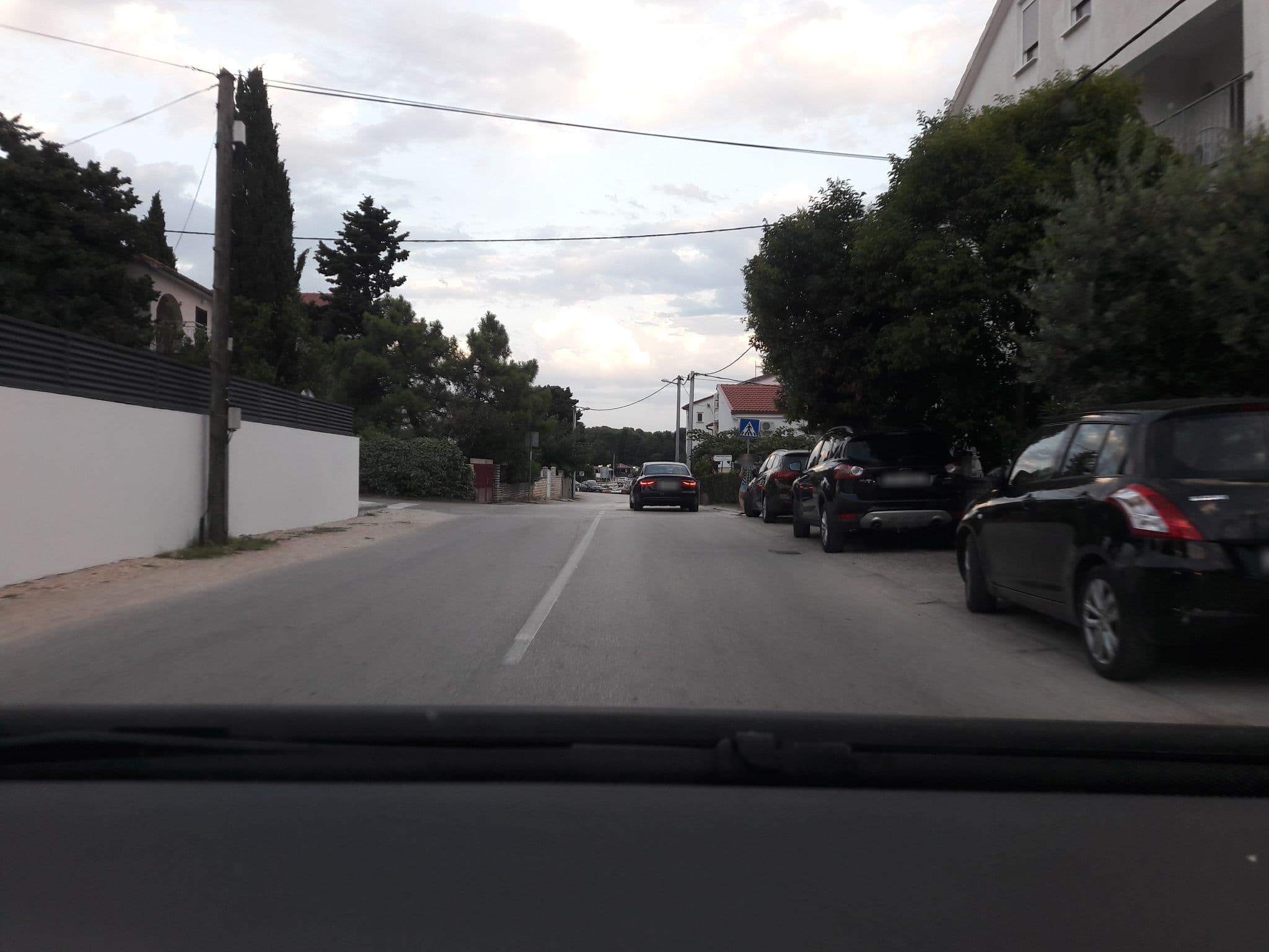 Street view near Villa Topesa, Zadar