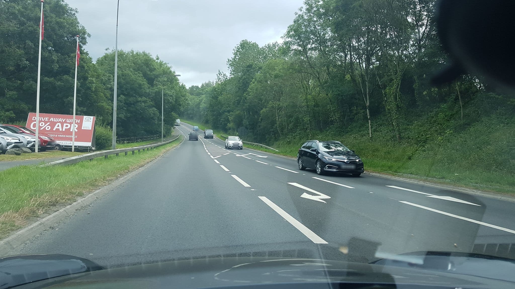 Street view near The Woof Guide, Haverfordwest — © richardc (CC BY-SA · Mapillary)