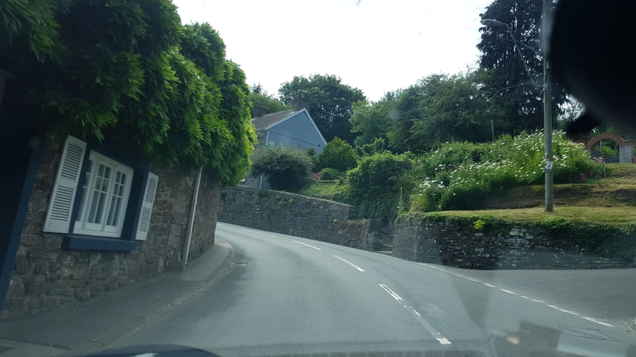 Street view near Swan Cottage, Saint Clears — © richardc (CC BY-SA · Mapillary)
