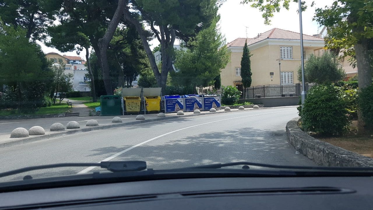 Street view near Hotel Park, Split — © mik007 (CC BY-SA · Mapillary)