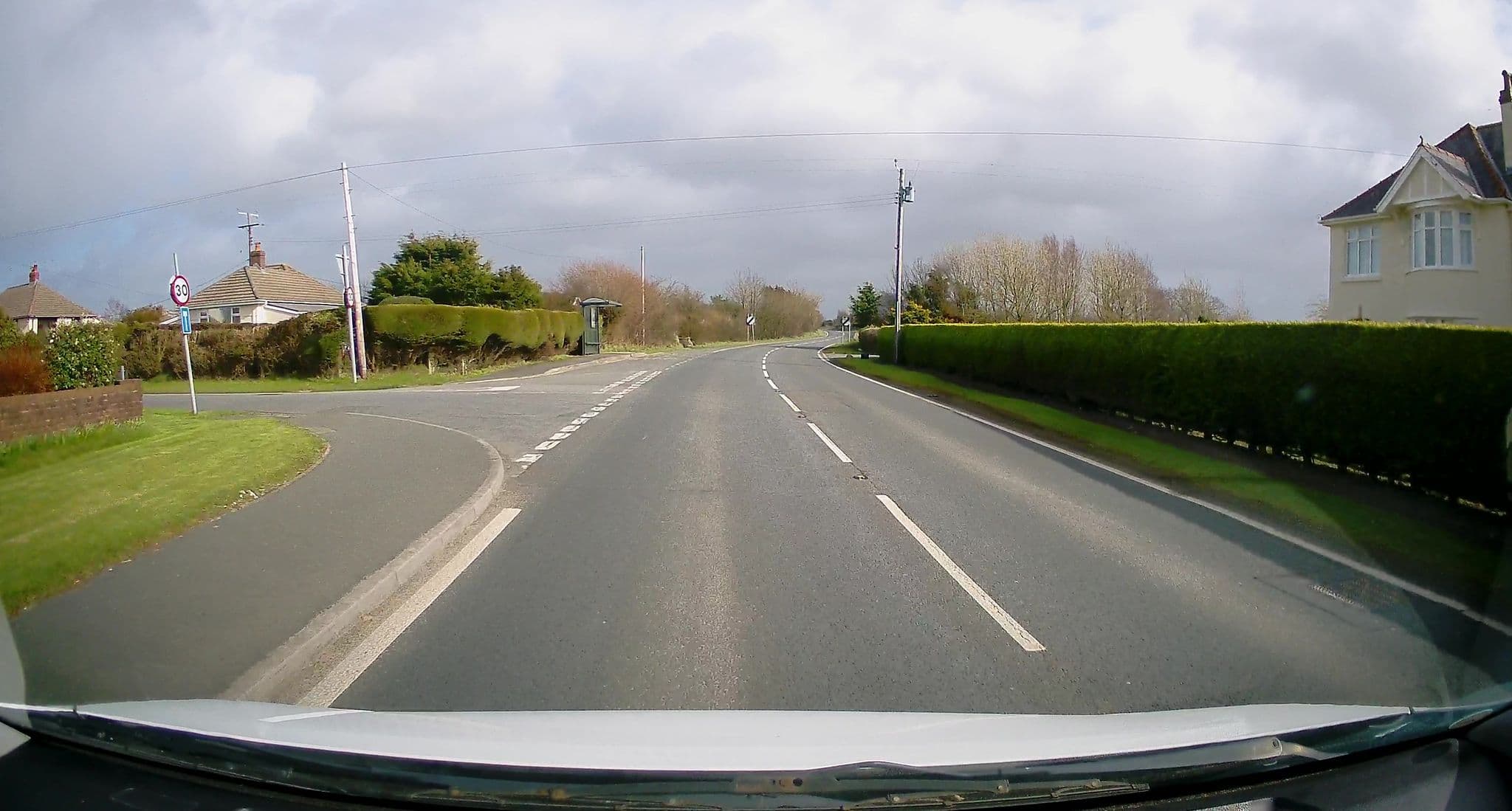 Street view near The Annexe At Coedfryn, Aberporth — © mjc506 (CC BY-SA · Mapillary)