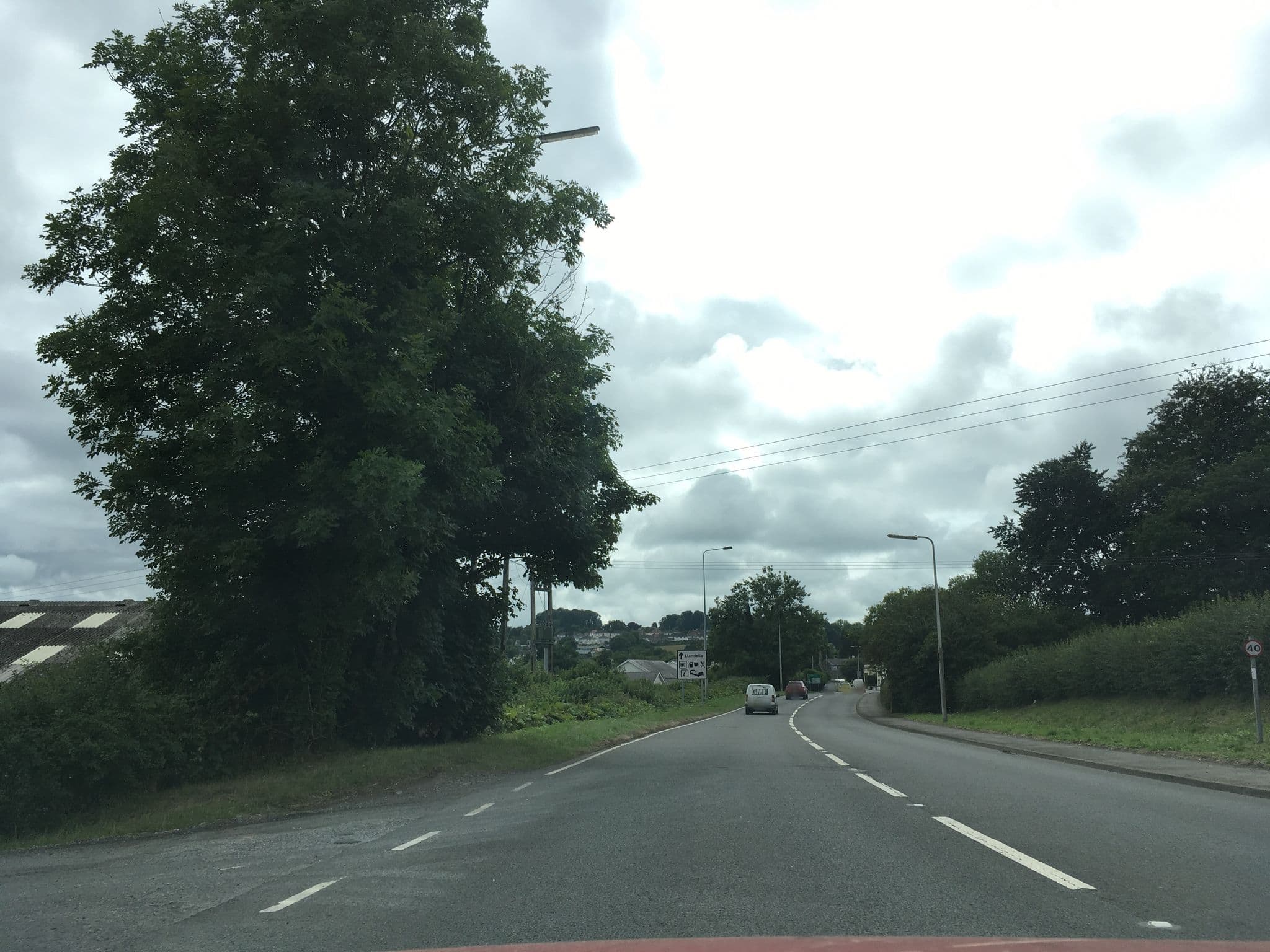 Street view near Ty Menyn Holiday Cottage, Llandeilo — © southglos (CC BY-SA · Mapillary)
