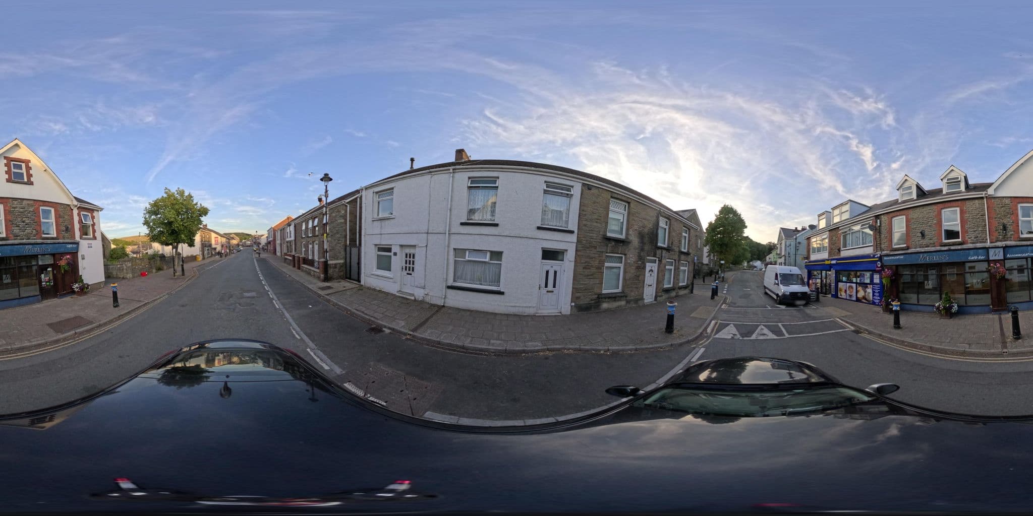 Street view near Merlins, Ystalyfera — © MarksMap (CC BY-SA · Mapillary)
