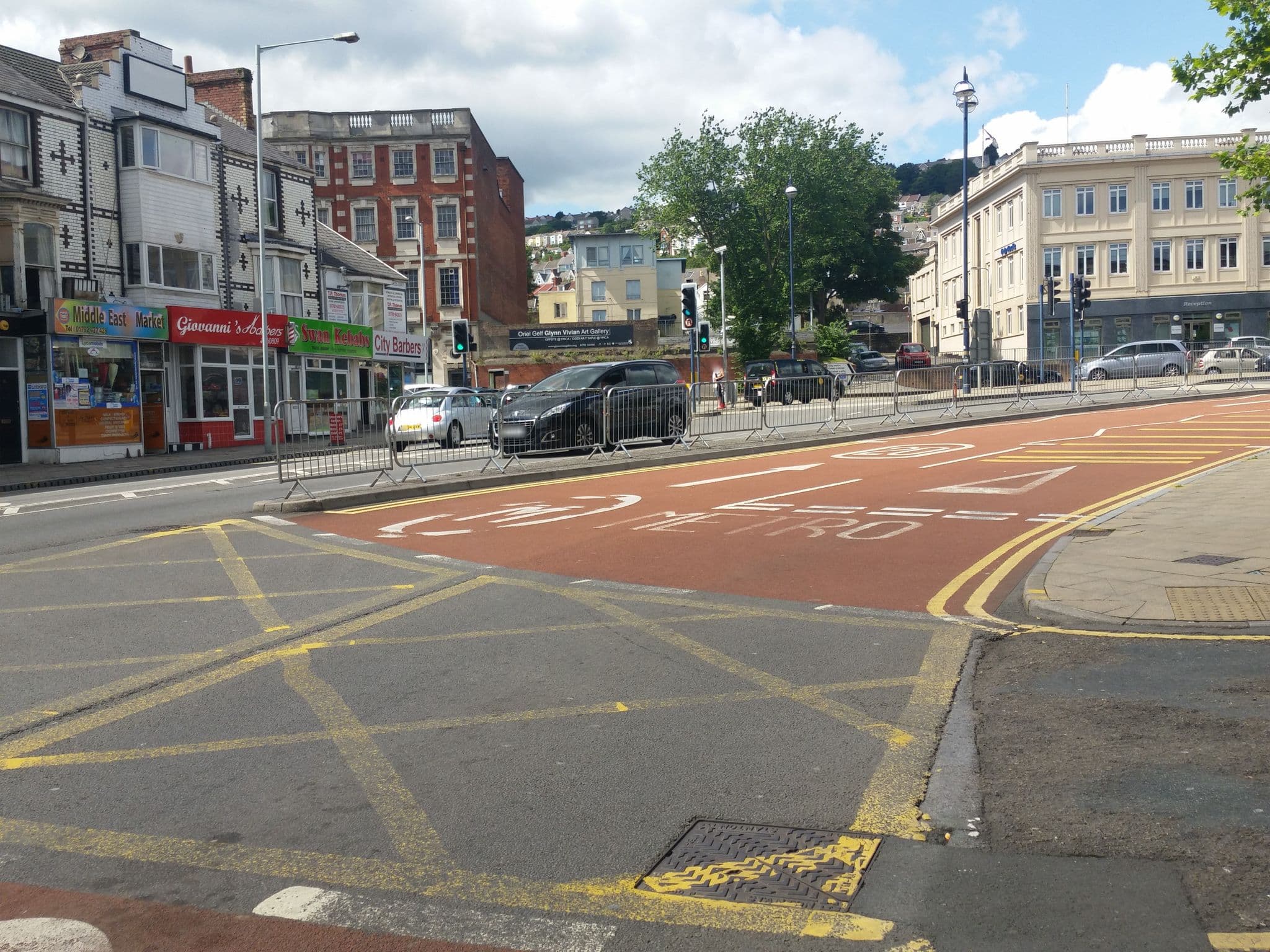 Street view near Singlaton Hotels, Swansea — © matth81 (CC BY-SA · Mapillary)