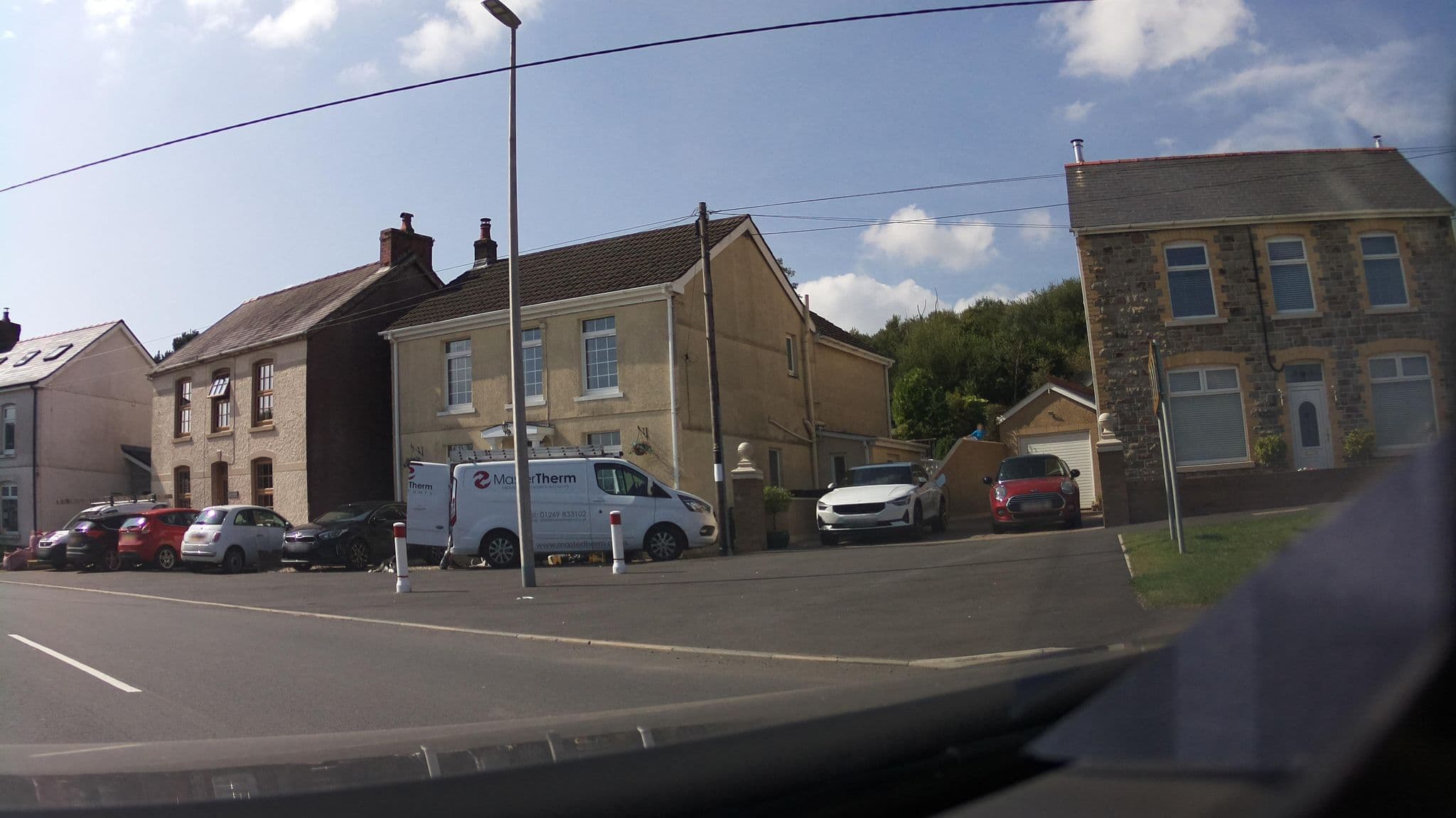 Street view near Stag Coach House, Cross Hands — © southglos (CC BY-SA · Mapillary)