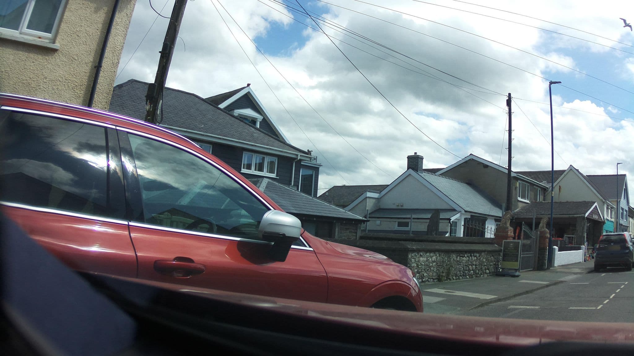 Street view near Northfield Holiday Park, Borth — © southglos (CC BY-SA · Mapillary)