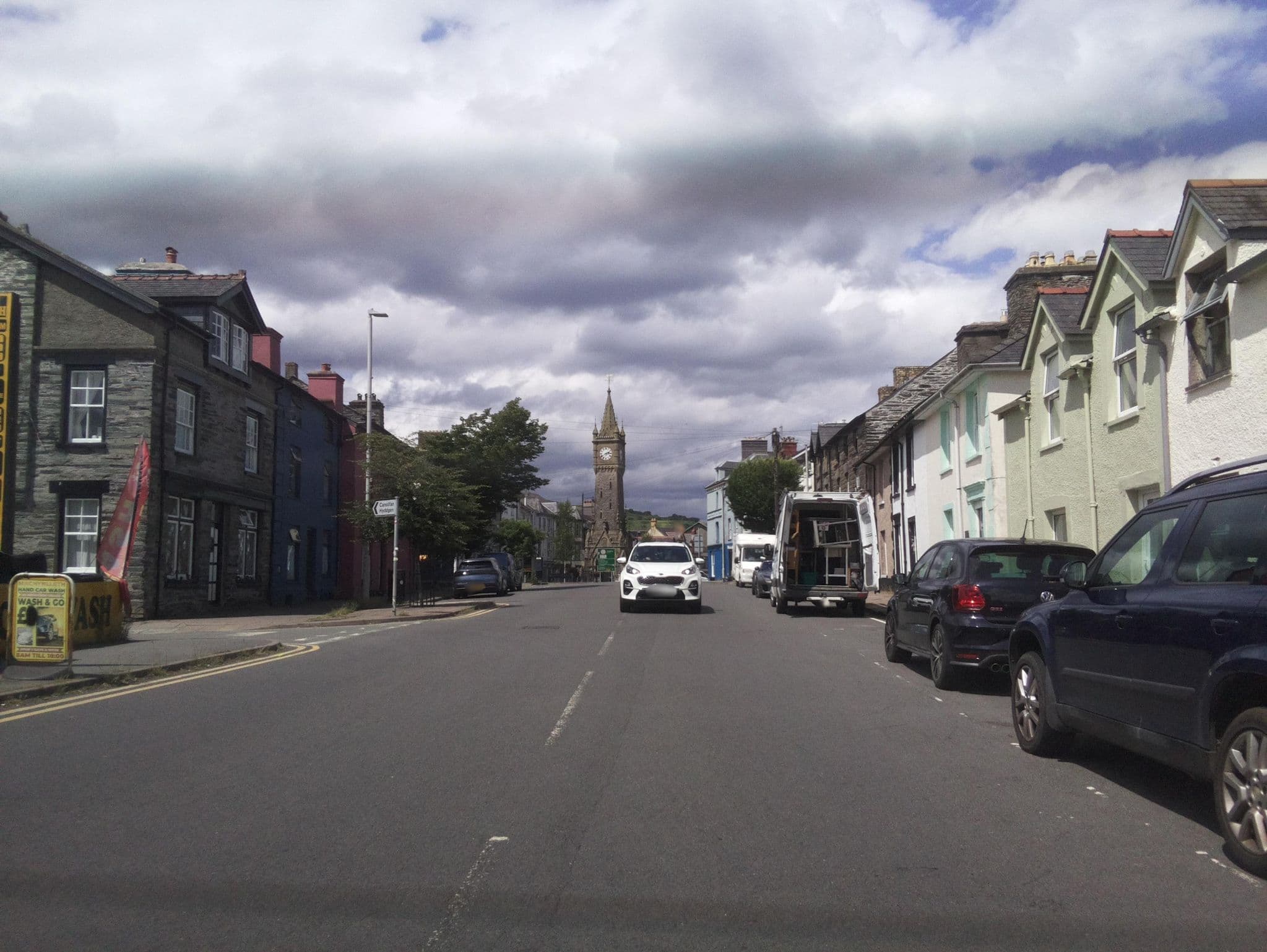 Street view near Dovey House Holiday Cottage, Machynlleth — © southglos (CC BY-SA · Mapillary)