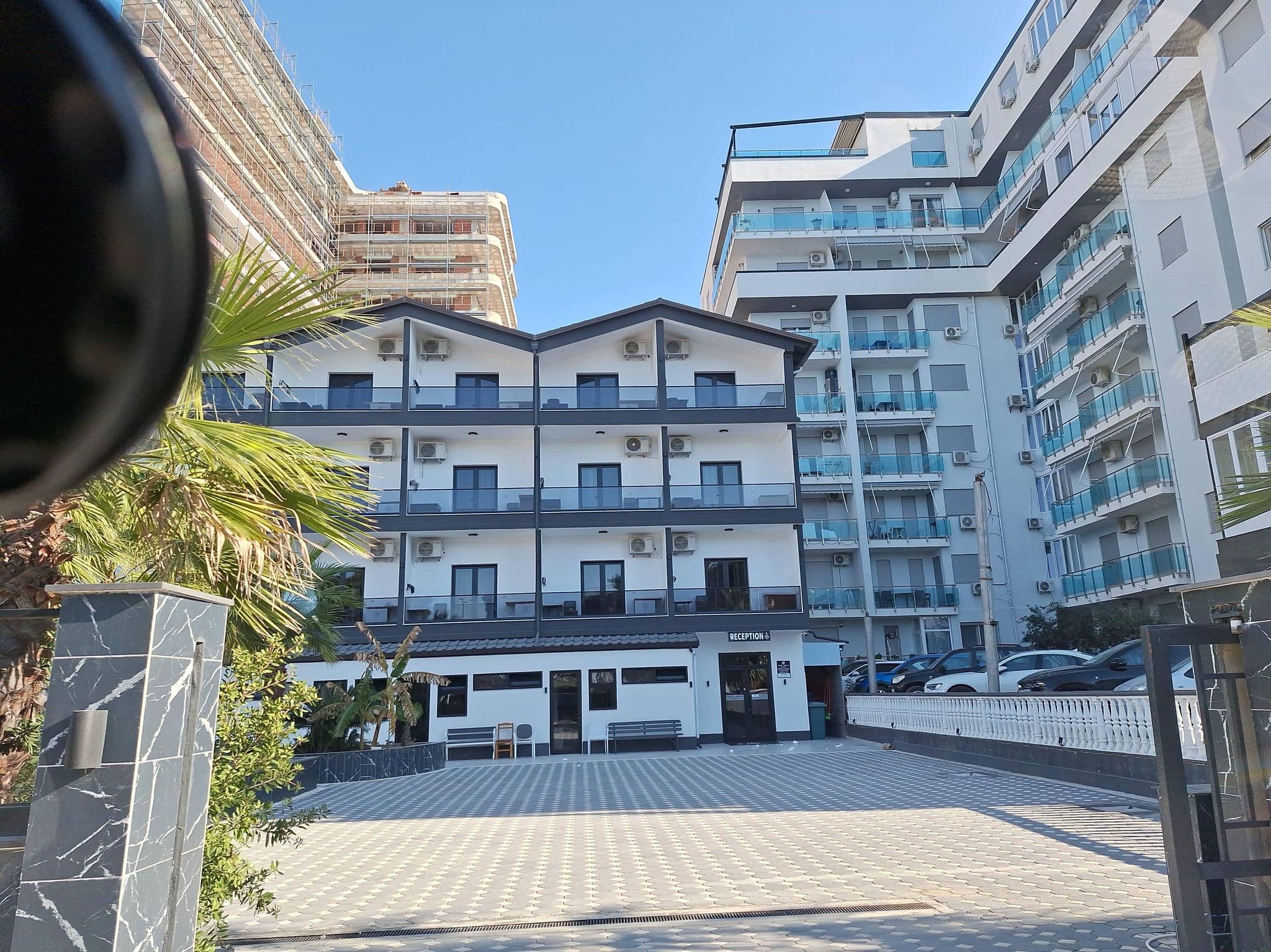 Street view near Hotel Molla, Shëngjin — © denisju_osm (CC BY-SA · Mapillary)