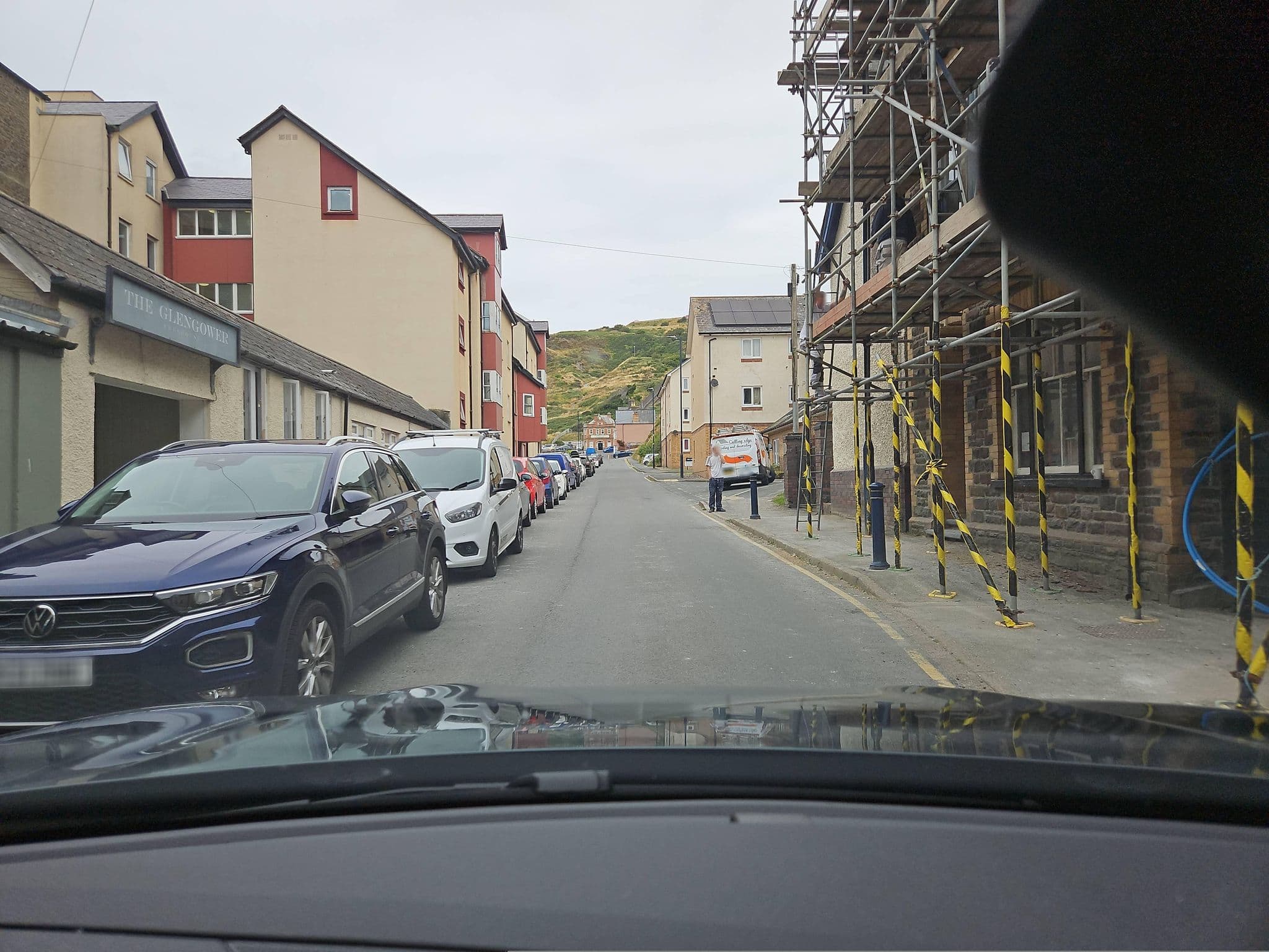 Street view near Glengower Hotel, Aberystwyth — © toho (CC BY-SA · Mapillary)