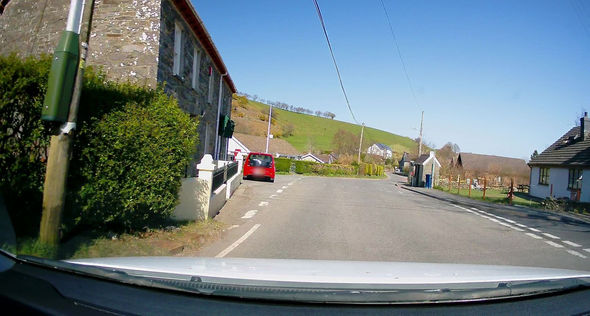 Street view near Park Lodge Hotel, Llanilar — © mjc506 (CC BY-SA · Mapillary)