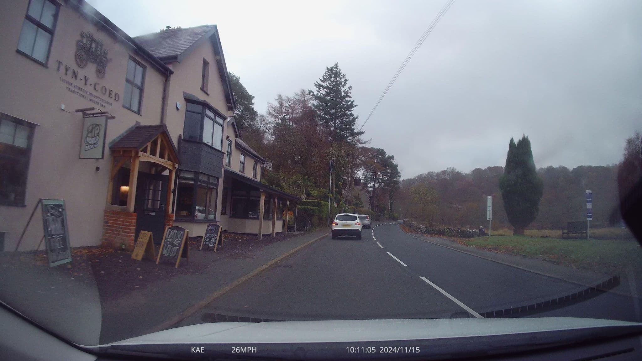 Street view near TYNY Coed Hotel, Betws-y-Coed — © lamaar639 (CC BY-SA · Mapillary)