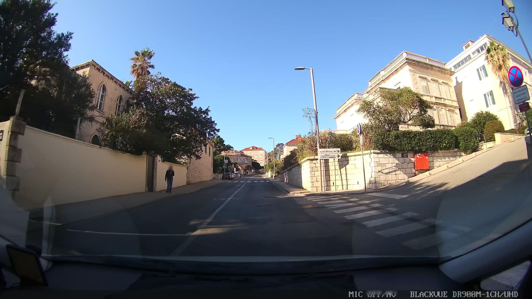 Street view near Hilton Imperial Dubrovnik, Dubrovnik — © jthnz (CC BY-SA · Mapillary)