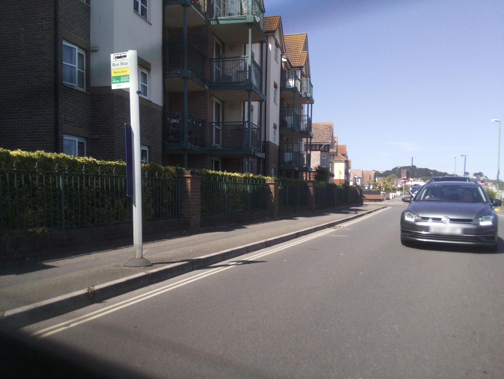 Street view near Loveliest Homes Paignton - Wavecrest Apartments - mixed sizes - parking, Paignton — © southglos (CC BY-SA · Mapillary)