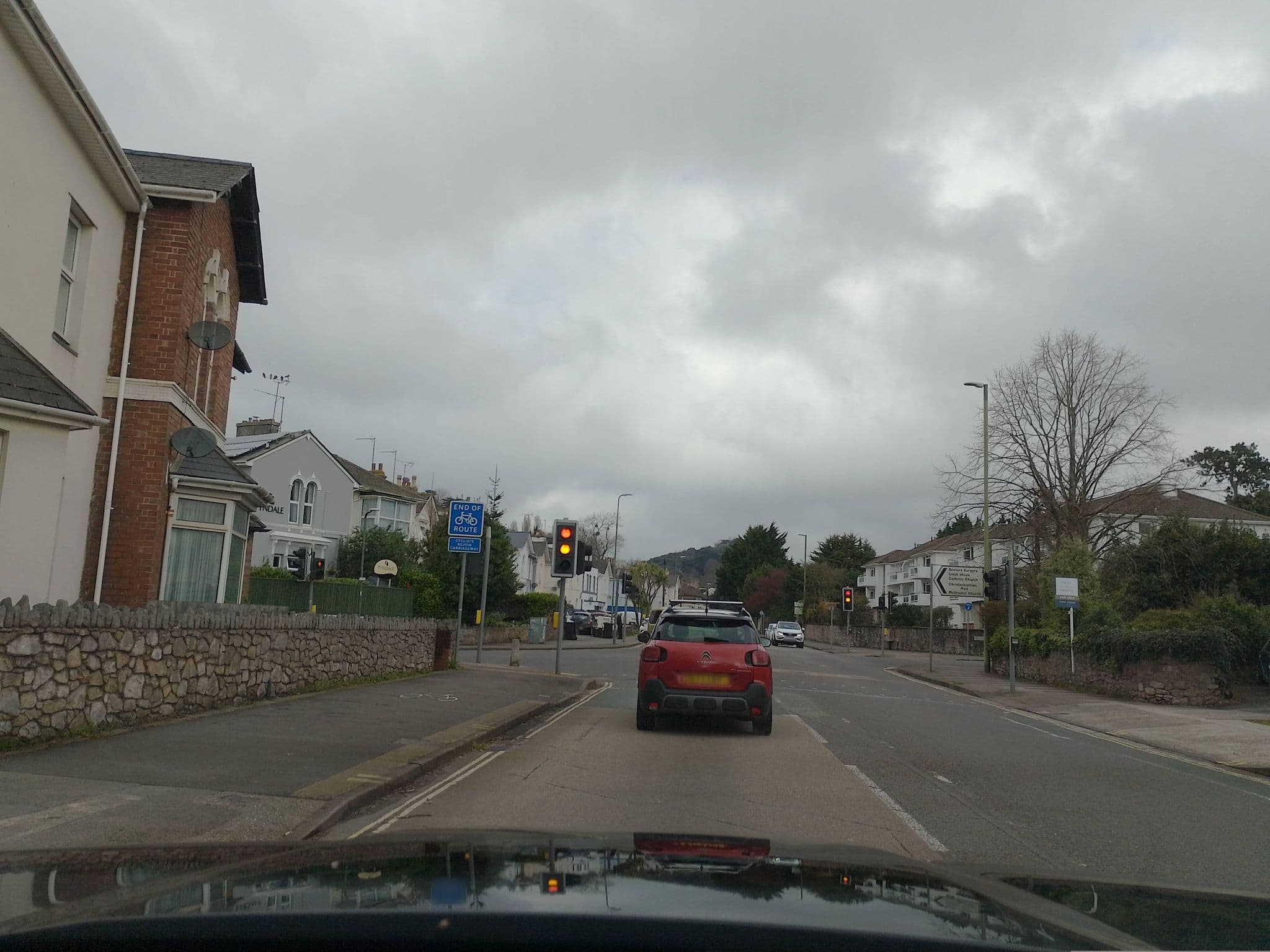 Street view near The Glenross Guesthouse, Cockington — © laye (CC BY-SA · Mapillary)