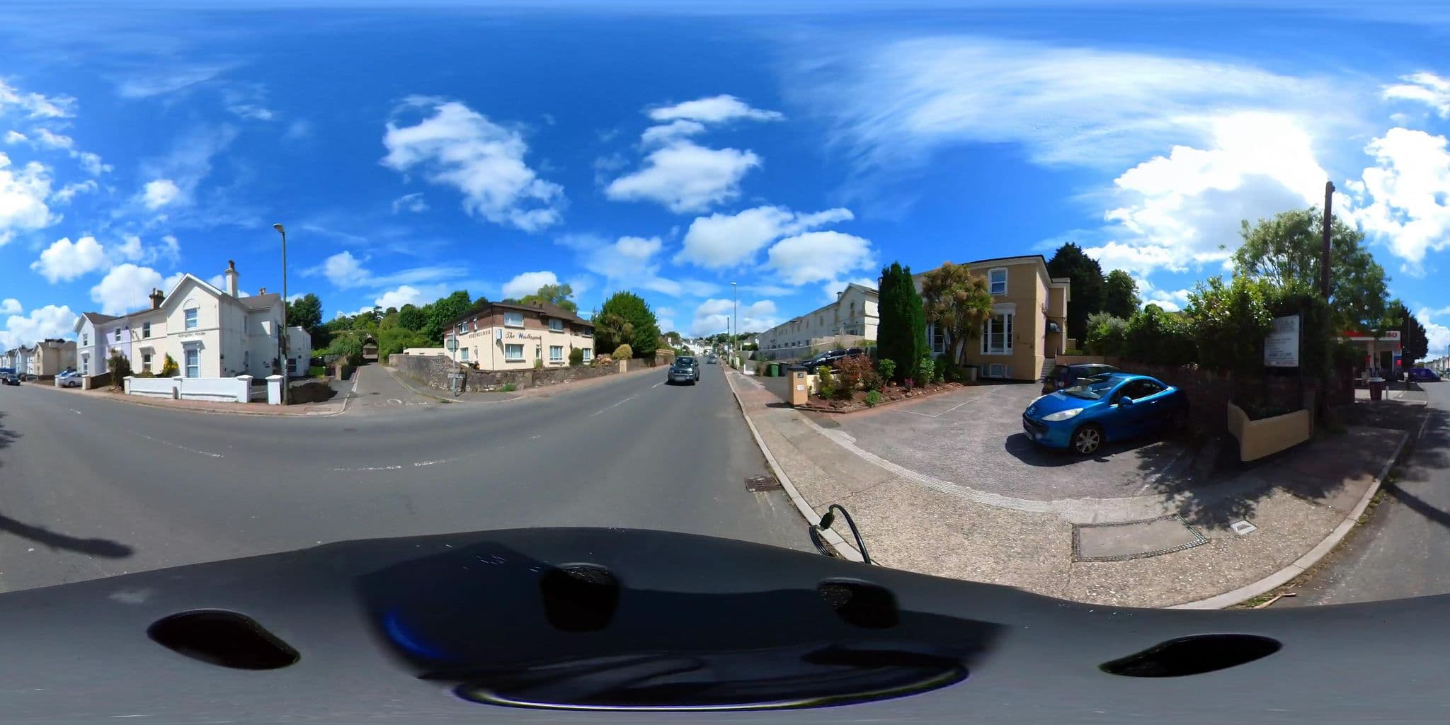 Street view near Abingdon House, Cockington — © TomBrough2024 (CC BY-SA · Mapillary)