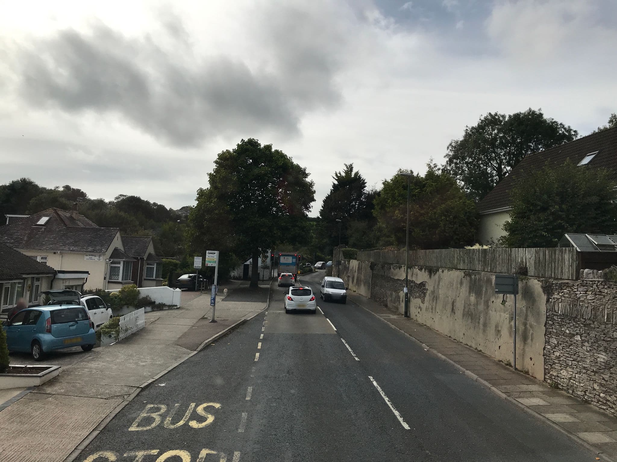 Street view near Fair Winds Guest House, Brixham — © davebarter (CC BY-SA · Mapillary)