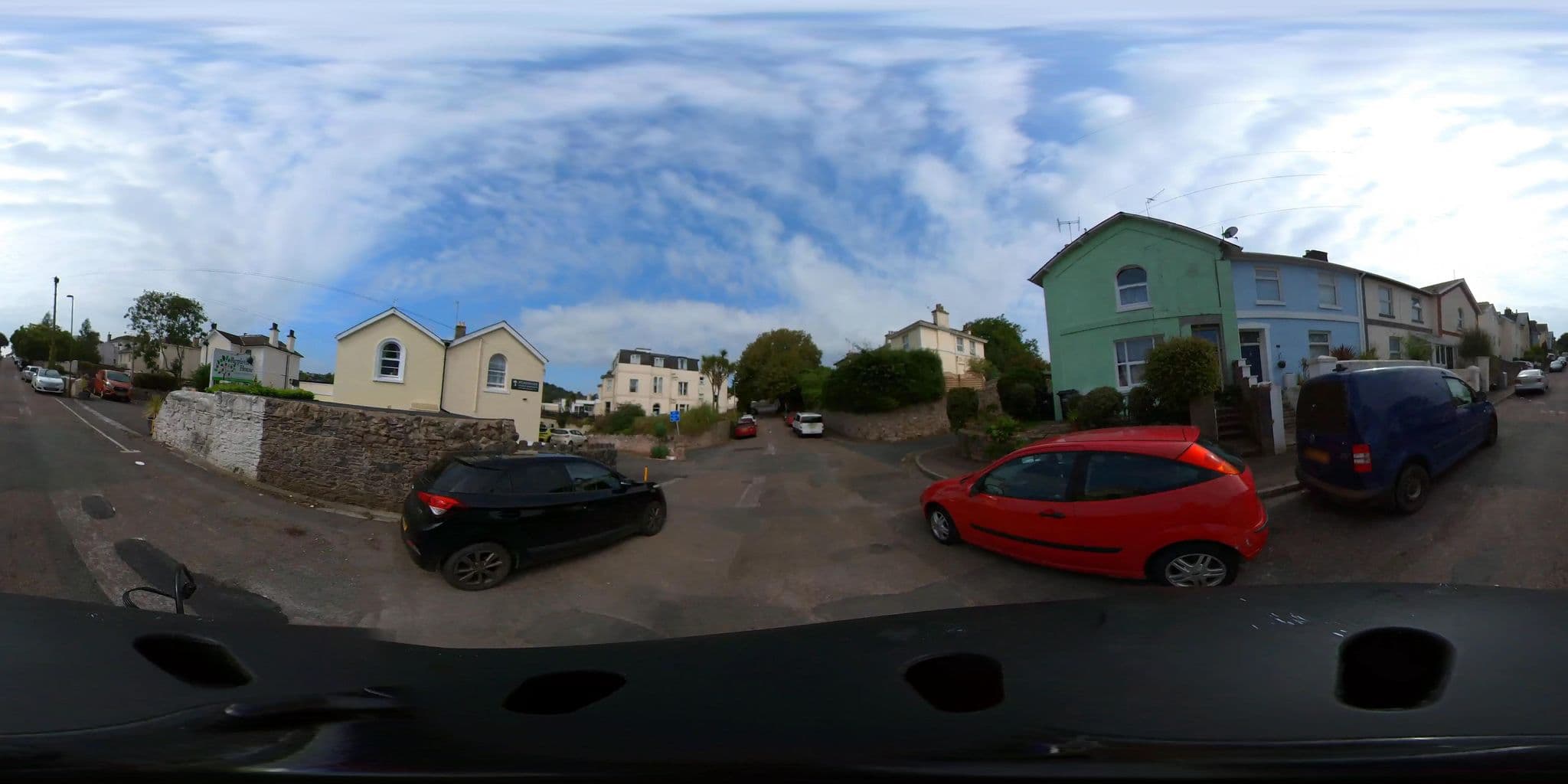 Street view near Appletorre Flats, Cockington — © TomBrough2024 (CC BY-SA · Mapillary)