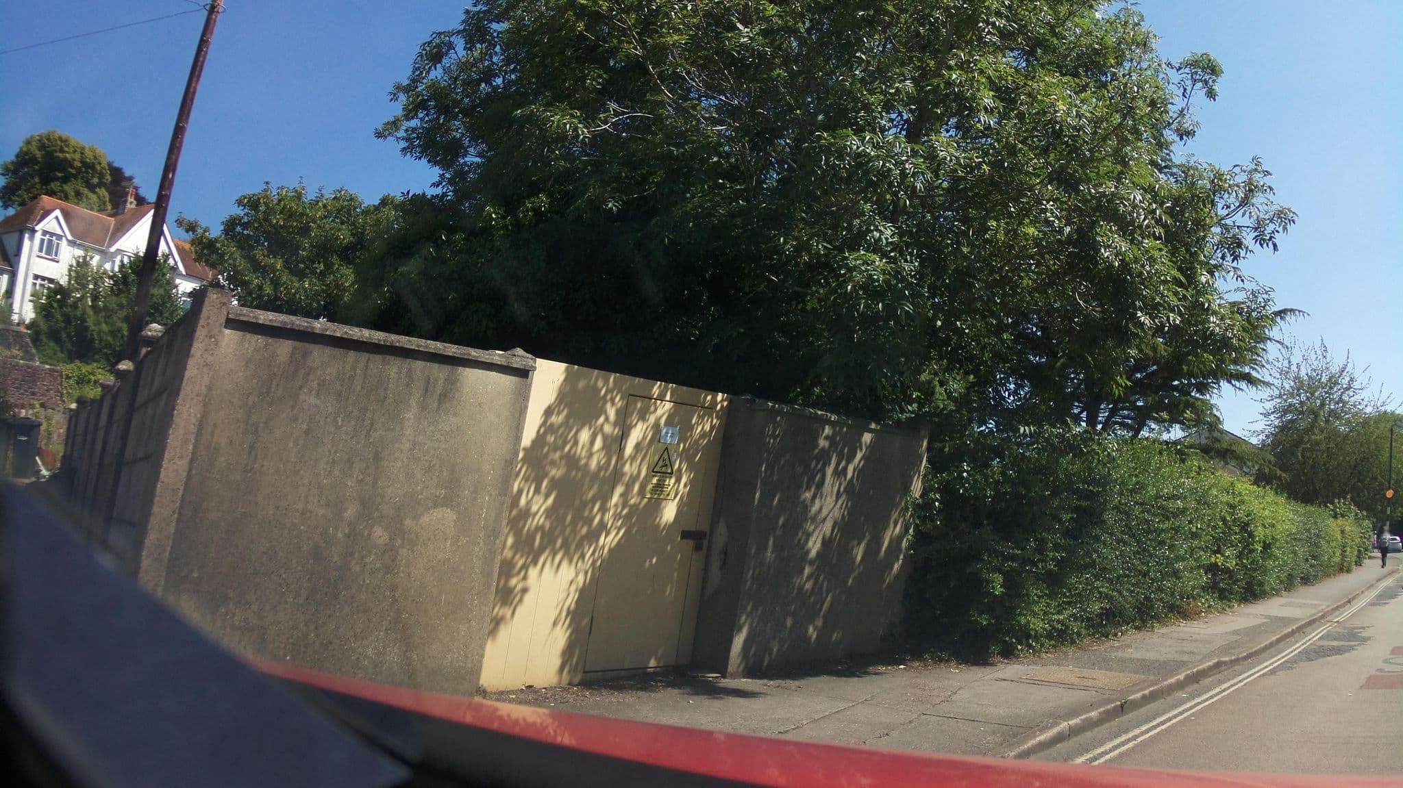 Street view near Coombe Lodge Holiday Flats, Paignton — © southglos (CC BY-SA · Mapillary)