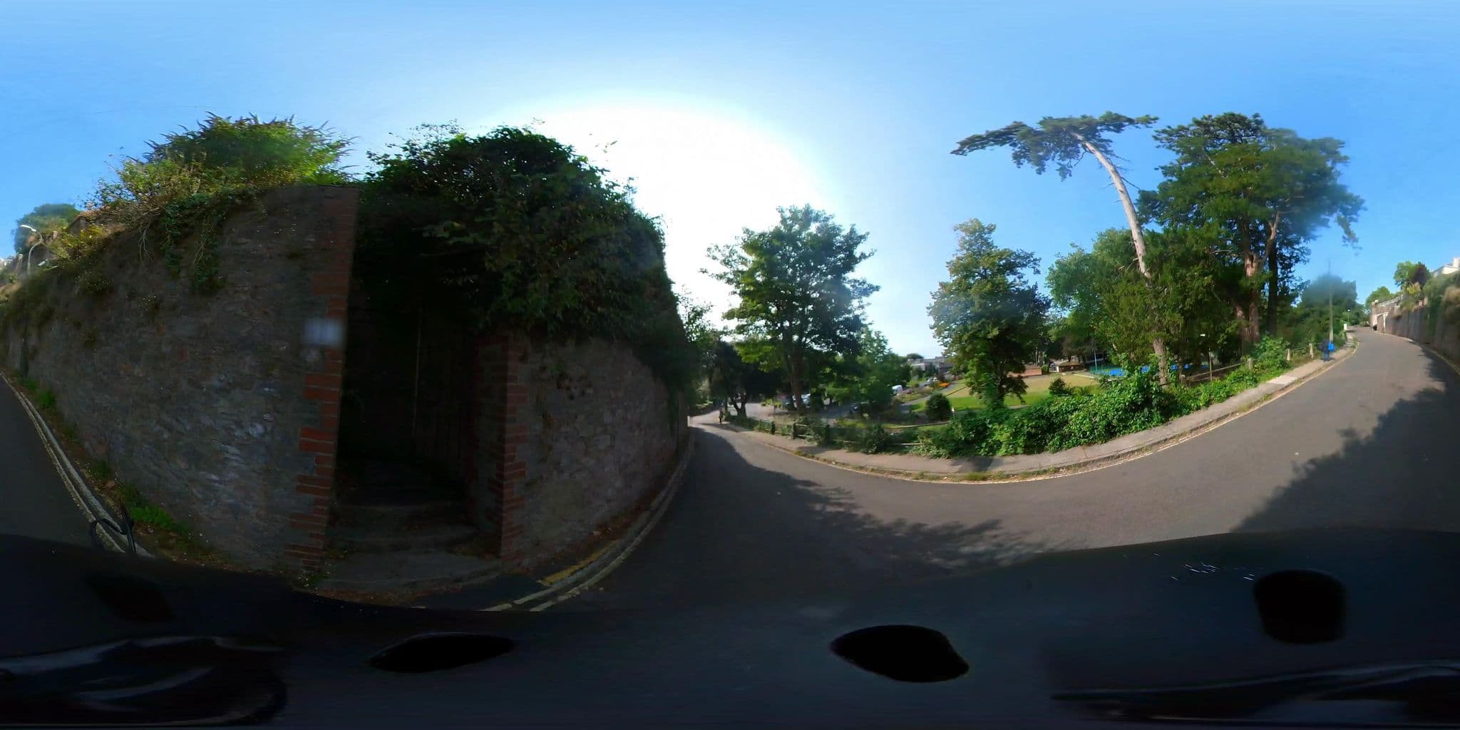 Street view near Lindum Lodge, Torquay — © TomBrough2024 (CC BY-SA · Mapillary)
