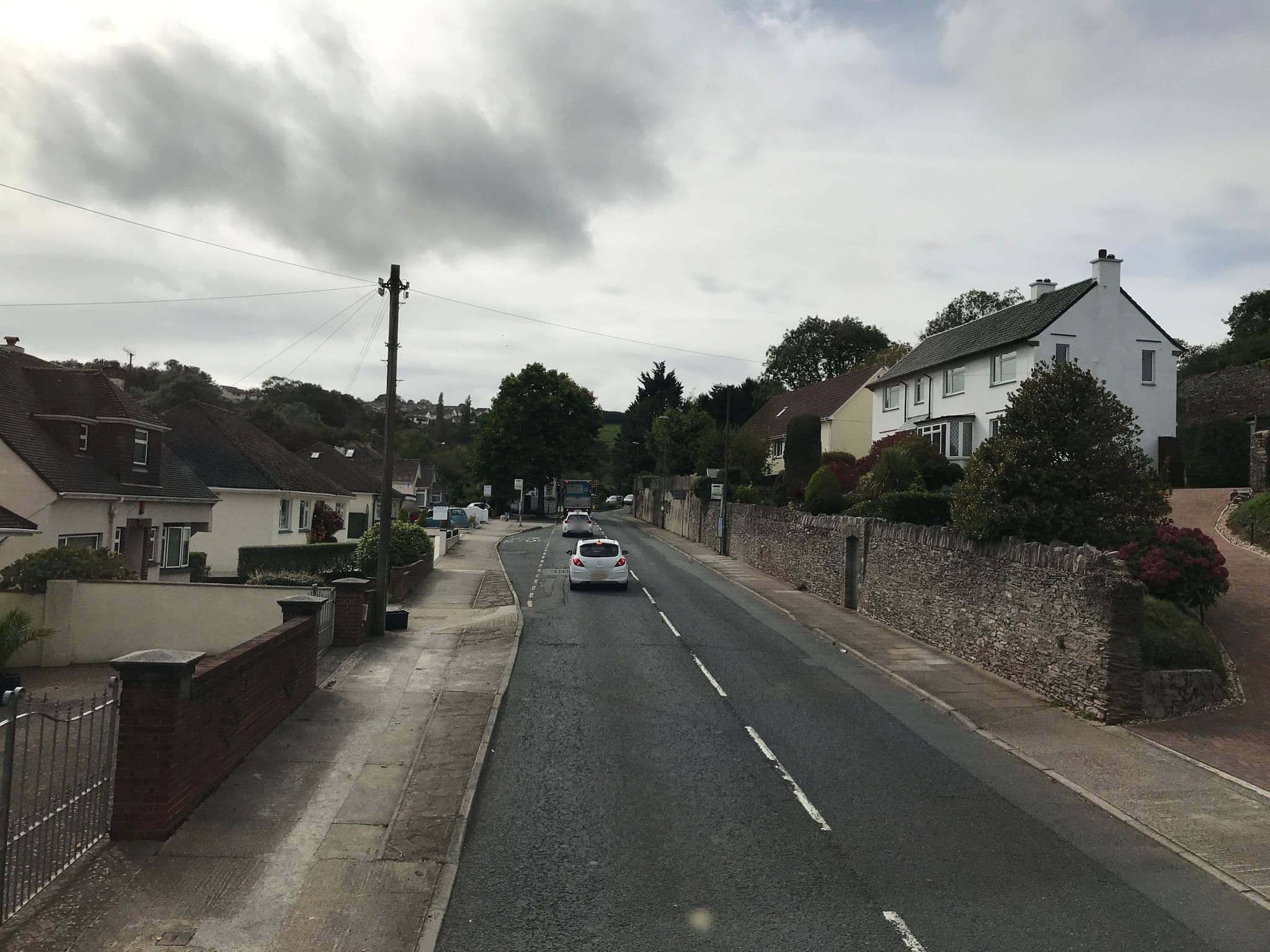 Street view near Brookside Guest House, Brixham — © davebarter (CC BY-SA · Mapillary)