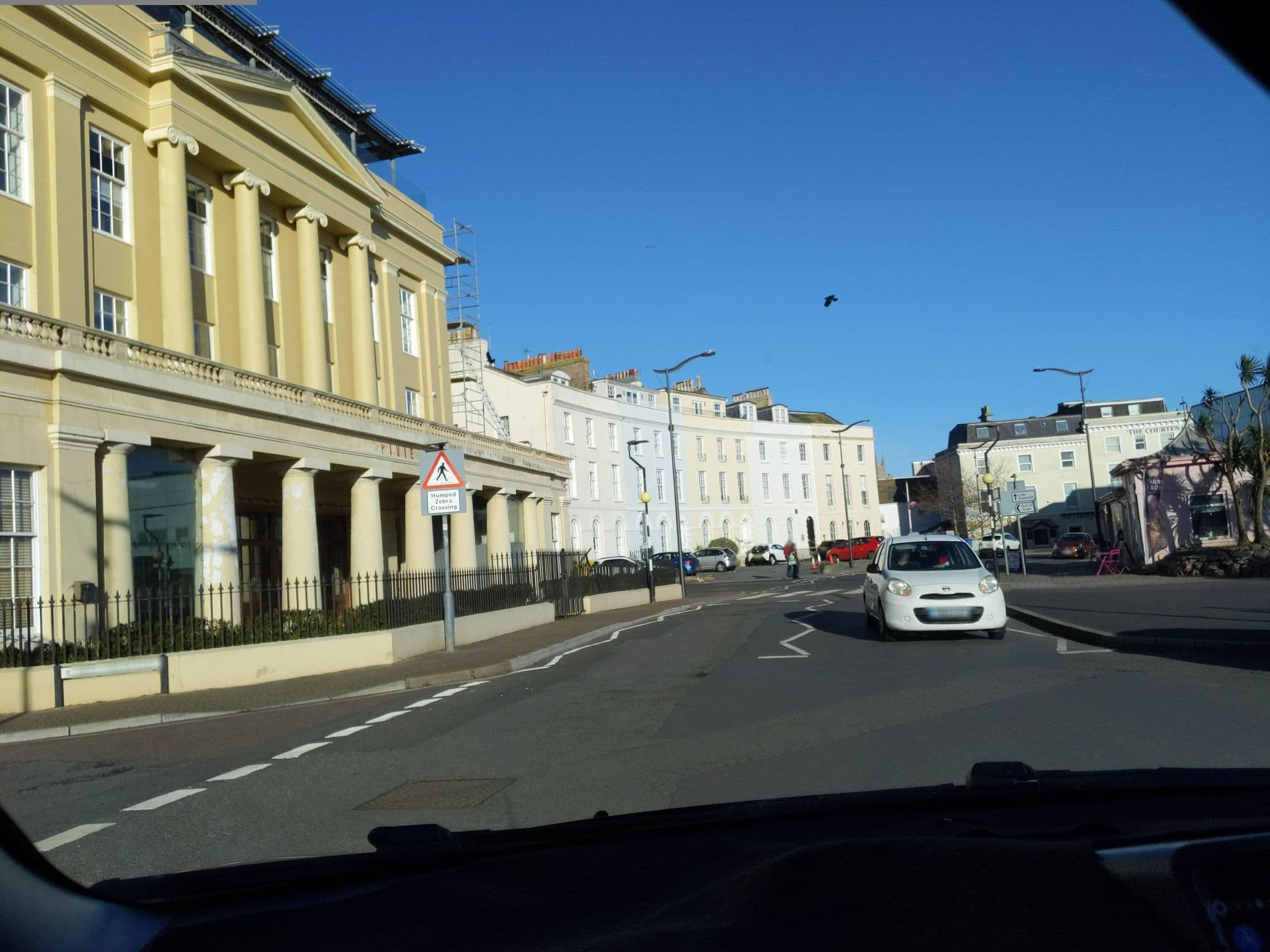 Street view near Riviera Apartments, Teignmouth — © WaggyDog (CC BY-SA · Mapillary)