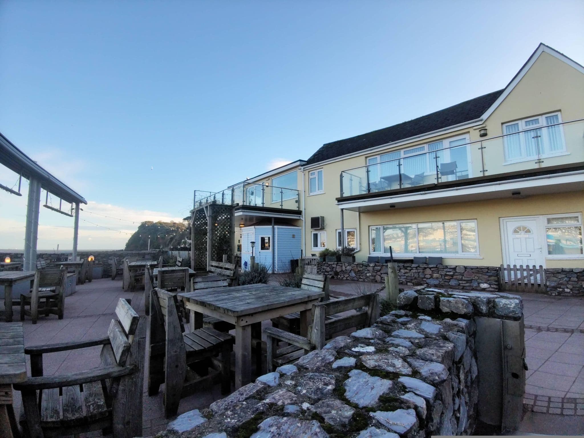 Street view near Shaldon Beach Hut Holidays - Unique self catering holiday accommodation, Teignmouth — © WaggyDog (CC BY-SA · Mapillary)