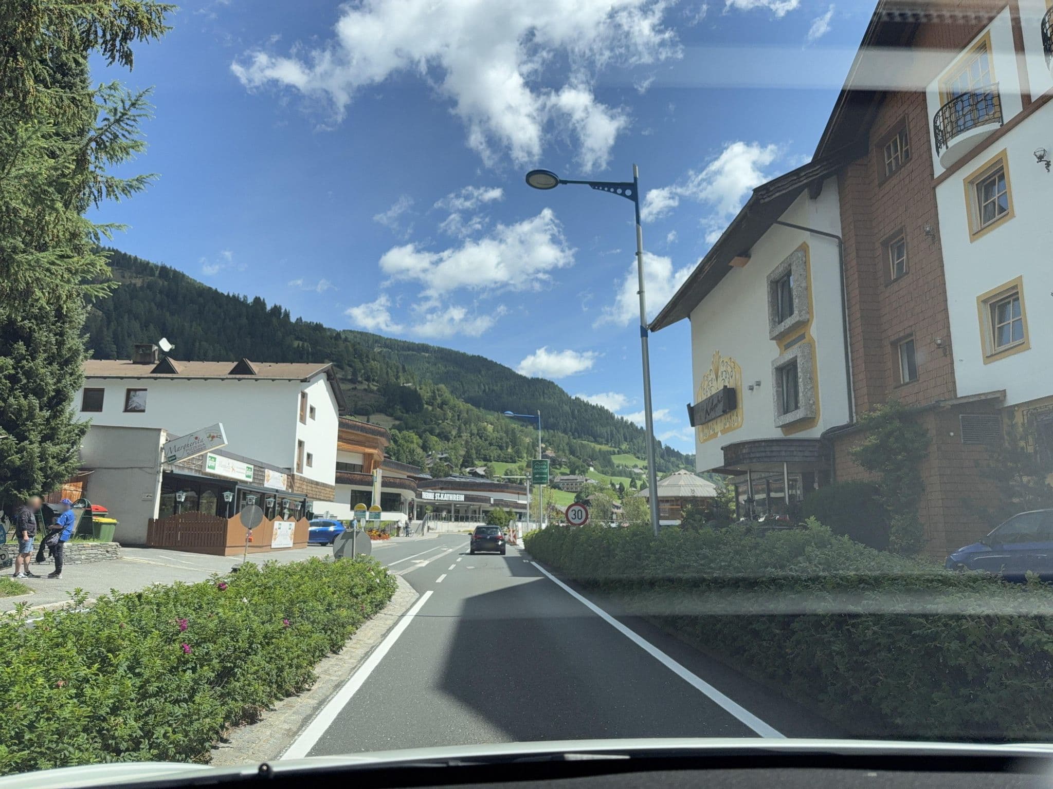 Street view near Hotel Kolmhof, Radenthein