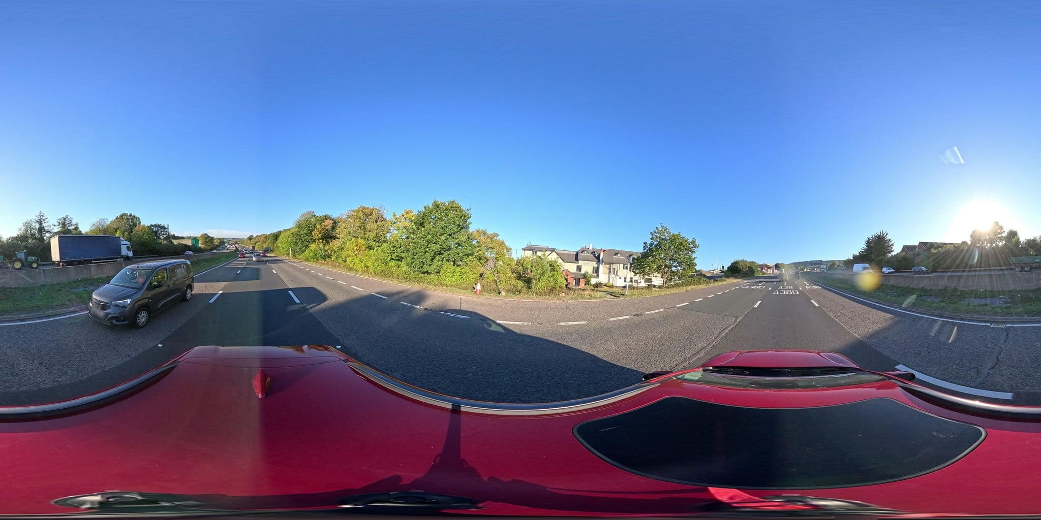 Street view near Gissons Hotel Exeter, Exminster — © southglos (CC BY-SA · Mapillary)
