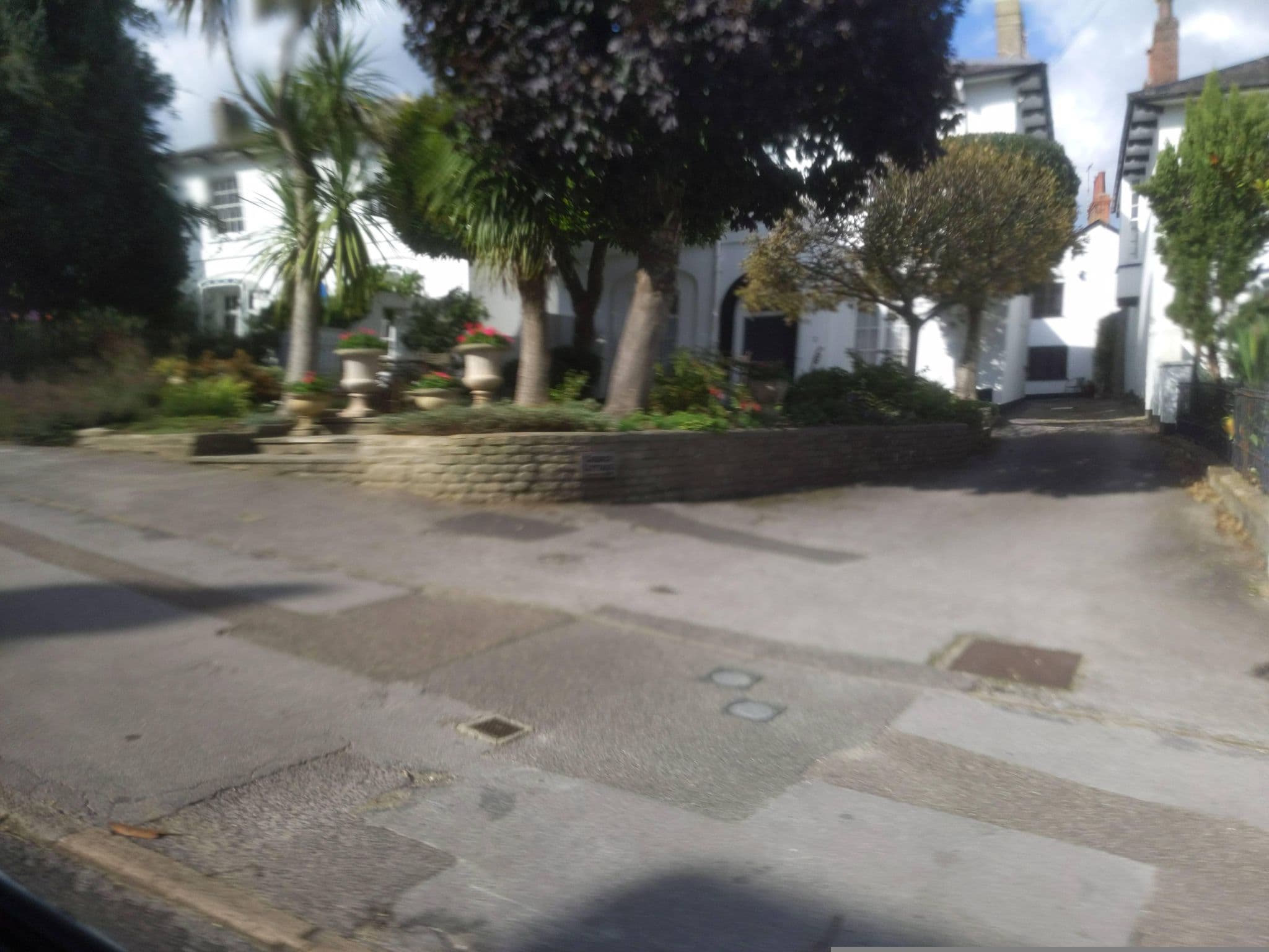 Street view near The White House, Charmouth — © WaggyDog (CC BY-SA · Mapillary)