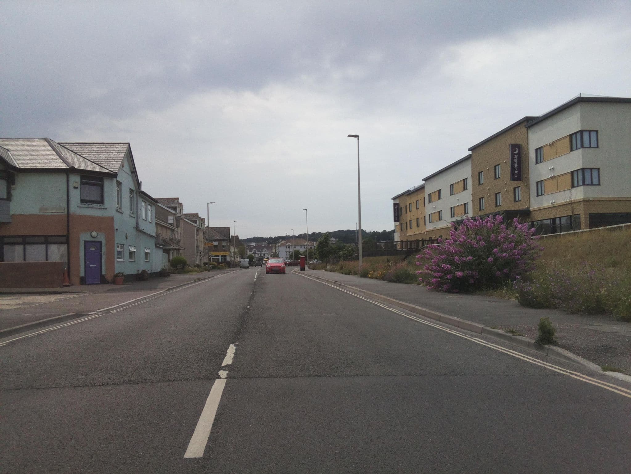 Street view near Blue Water, Seaton — © southglos (CC BY-SA · Mapillary)